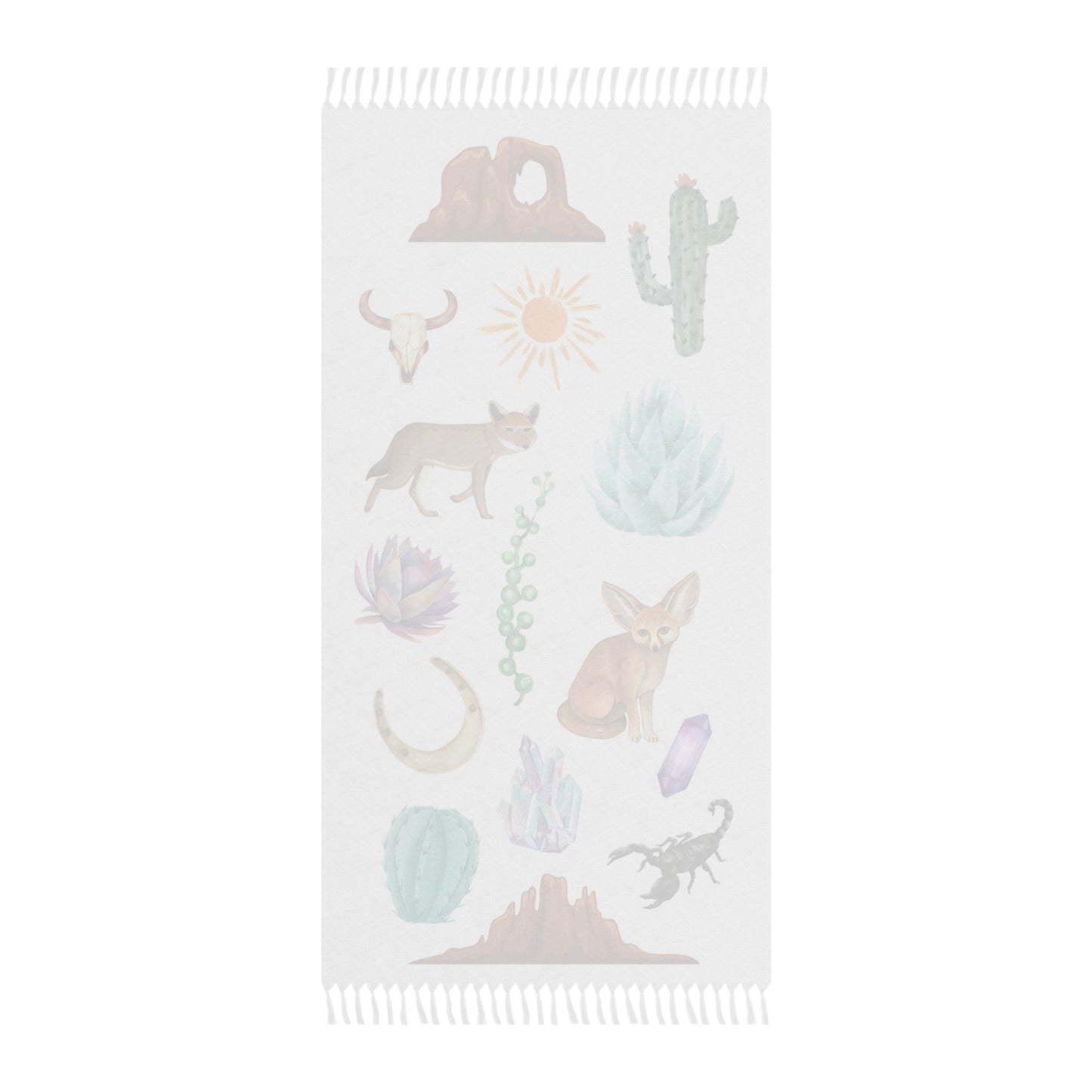Cozy Cactus Beach Cloth
