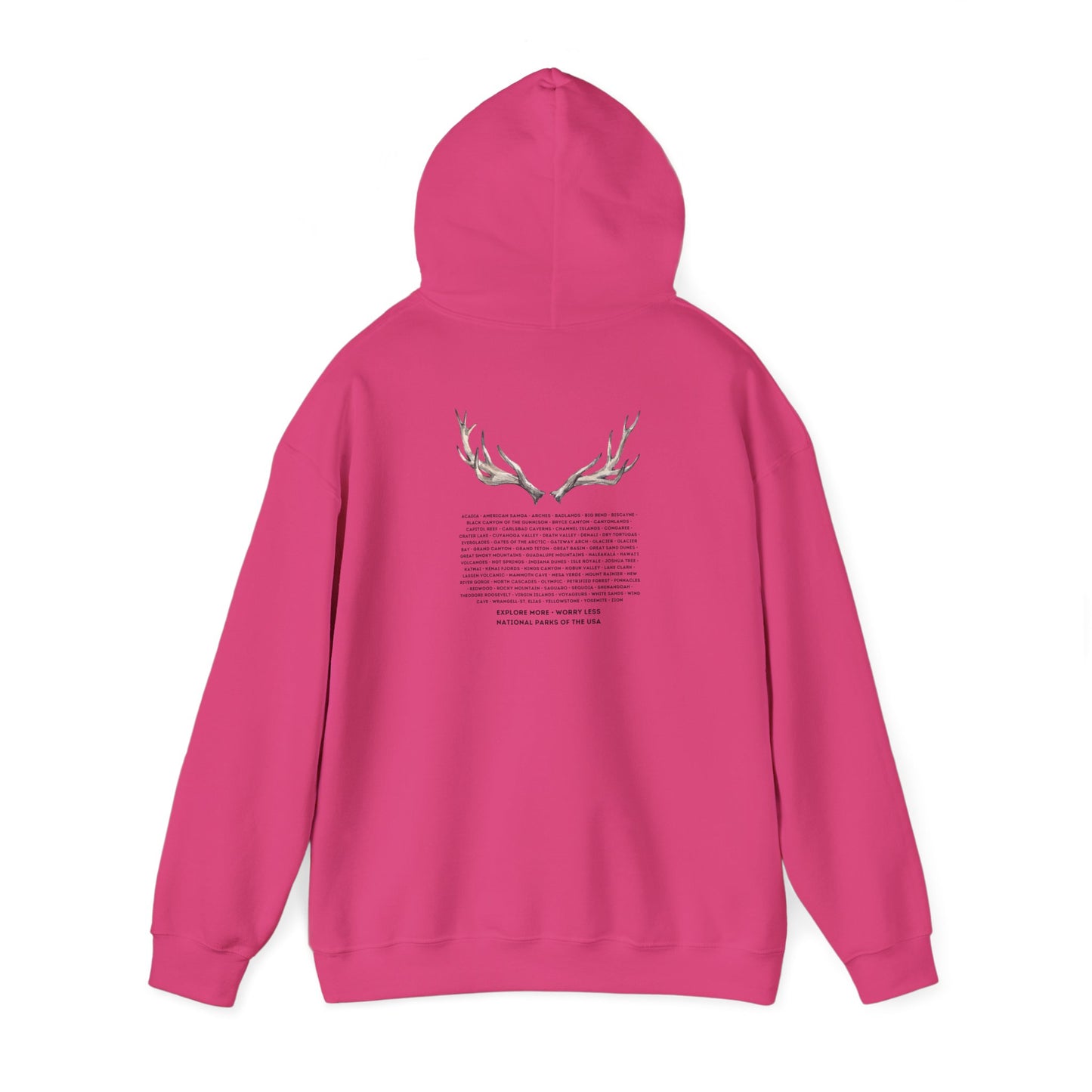 National Parks Hoodie (Black Font)