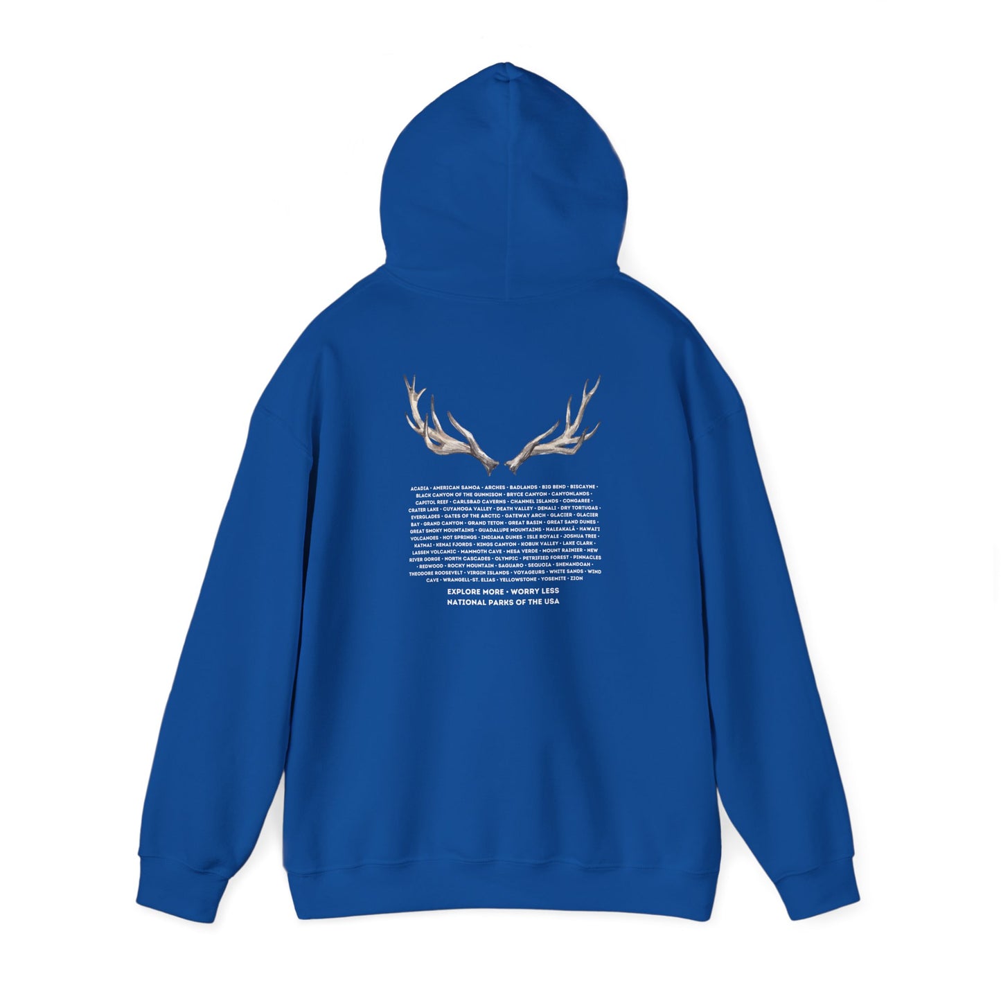National Parks Hoodie (White Font)