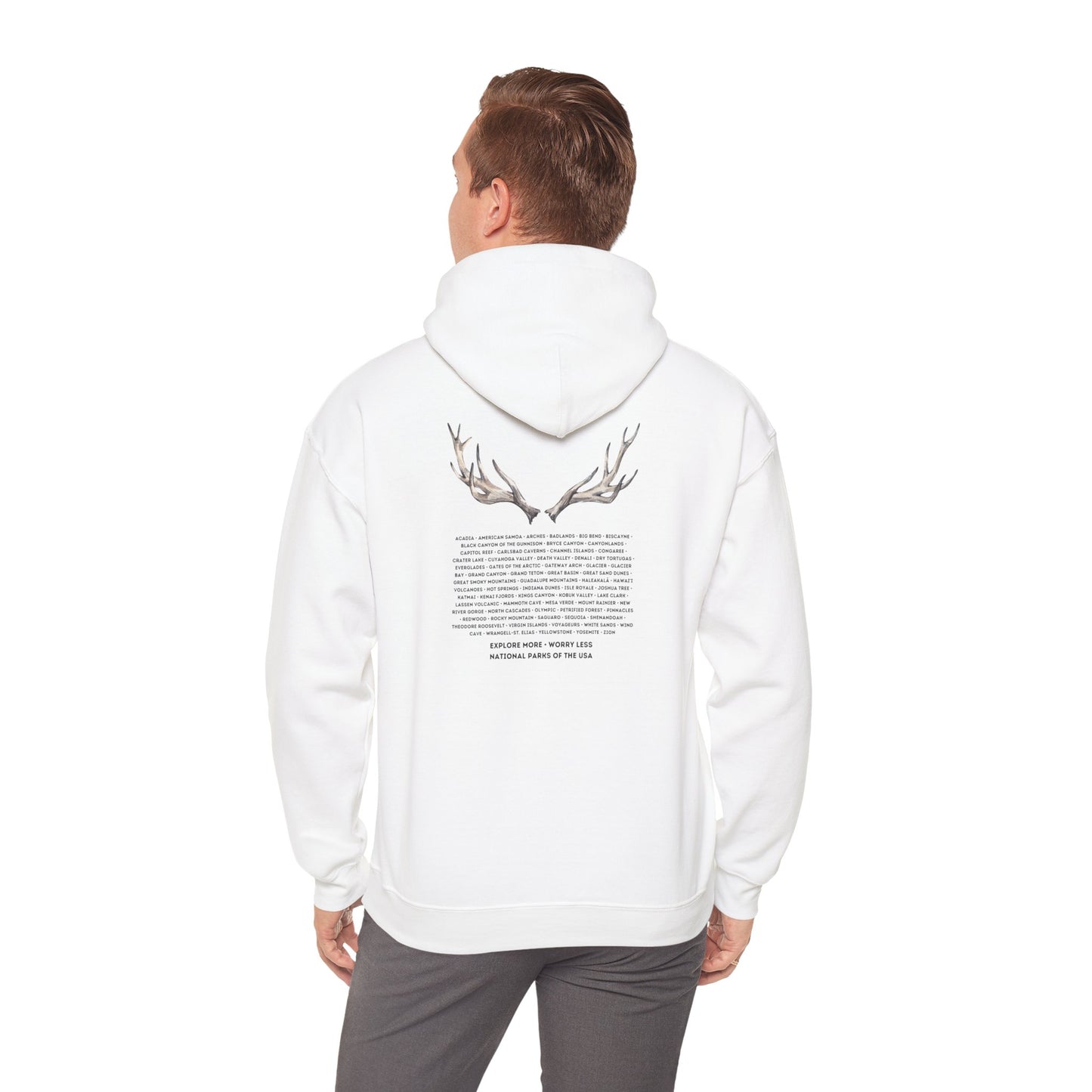 National Parks Hoodie (Black Font)