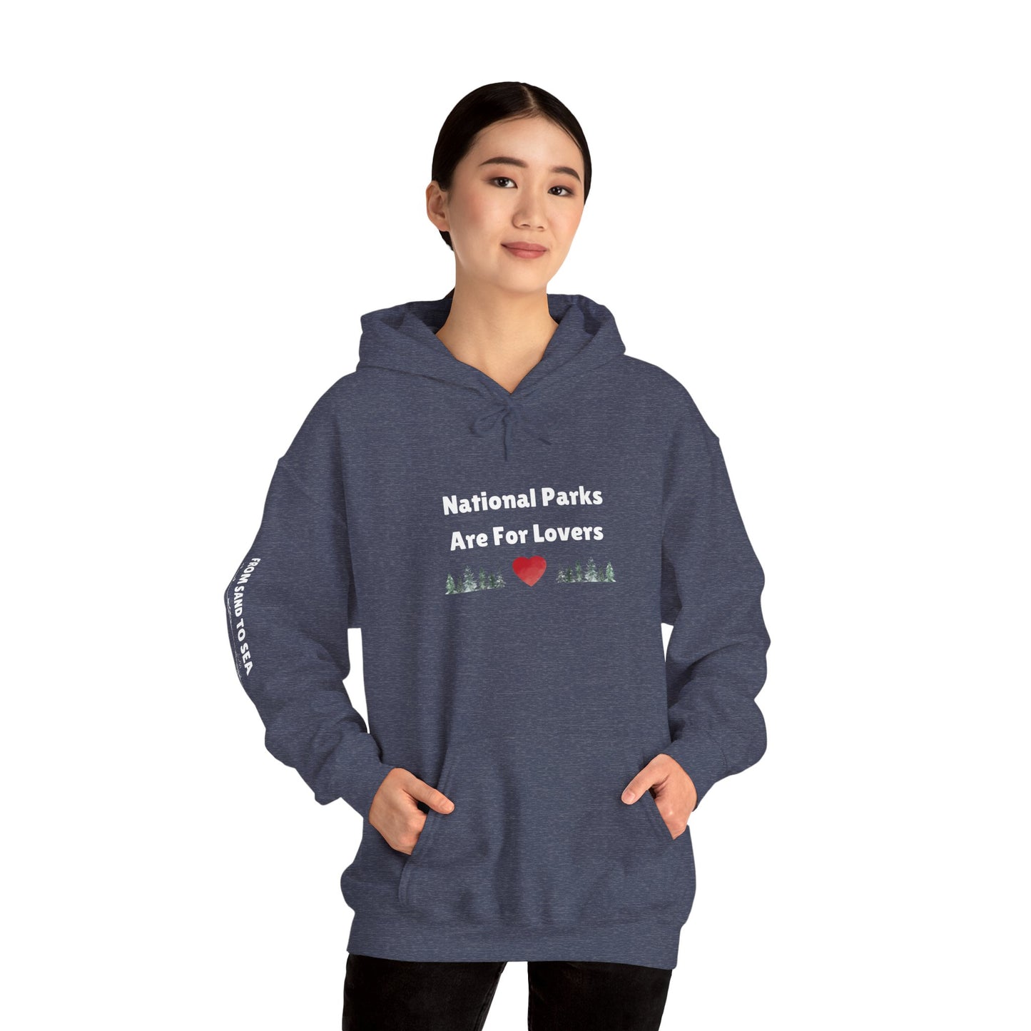 National Parks Hoodie (White Font)