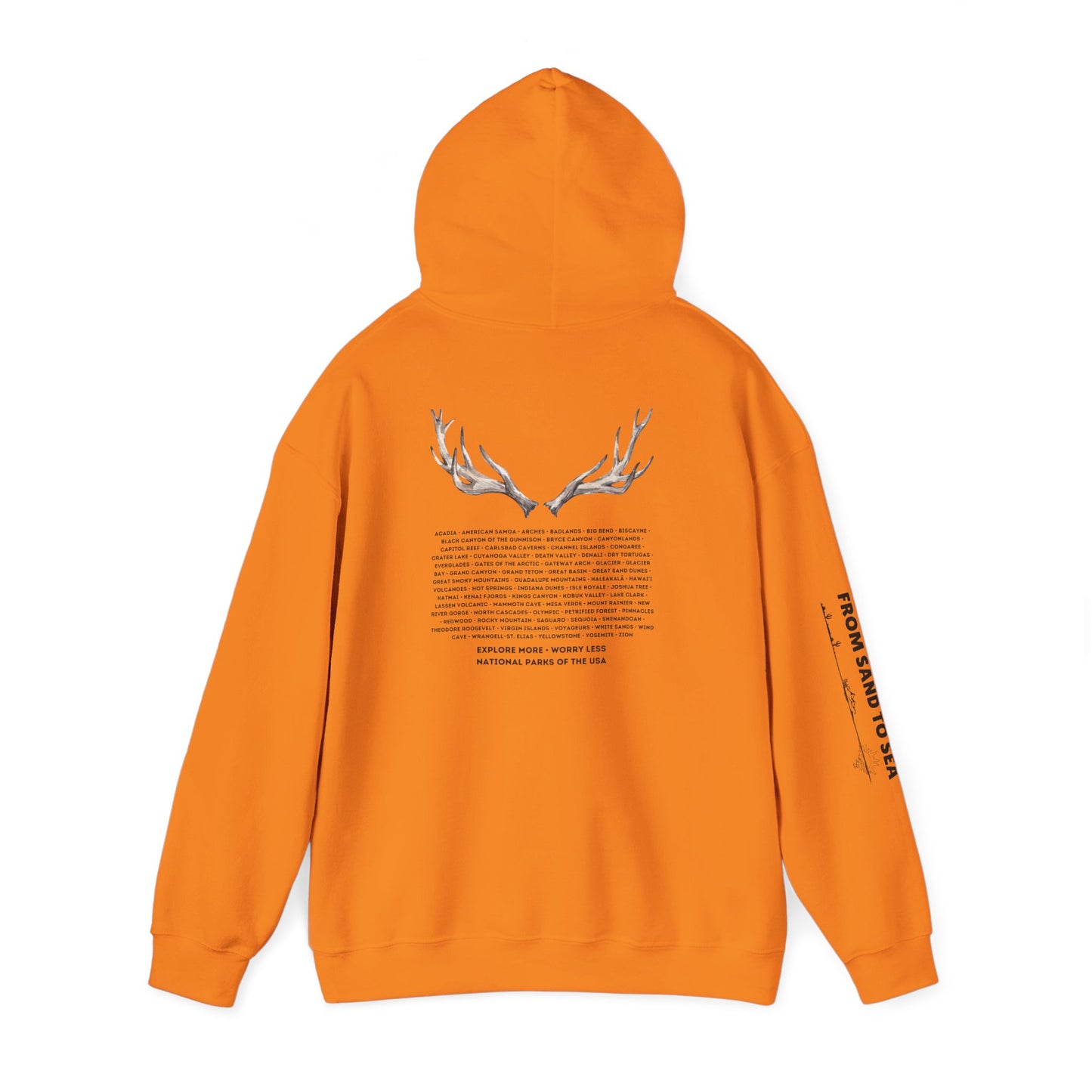 National Parks Hoodie (Black Font)
