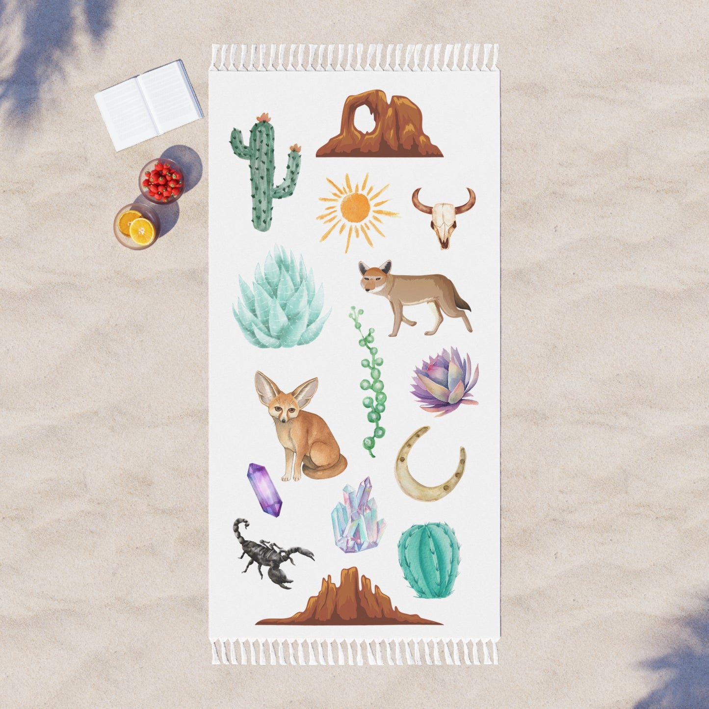 Cozy Cactus Beach Cloth