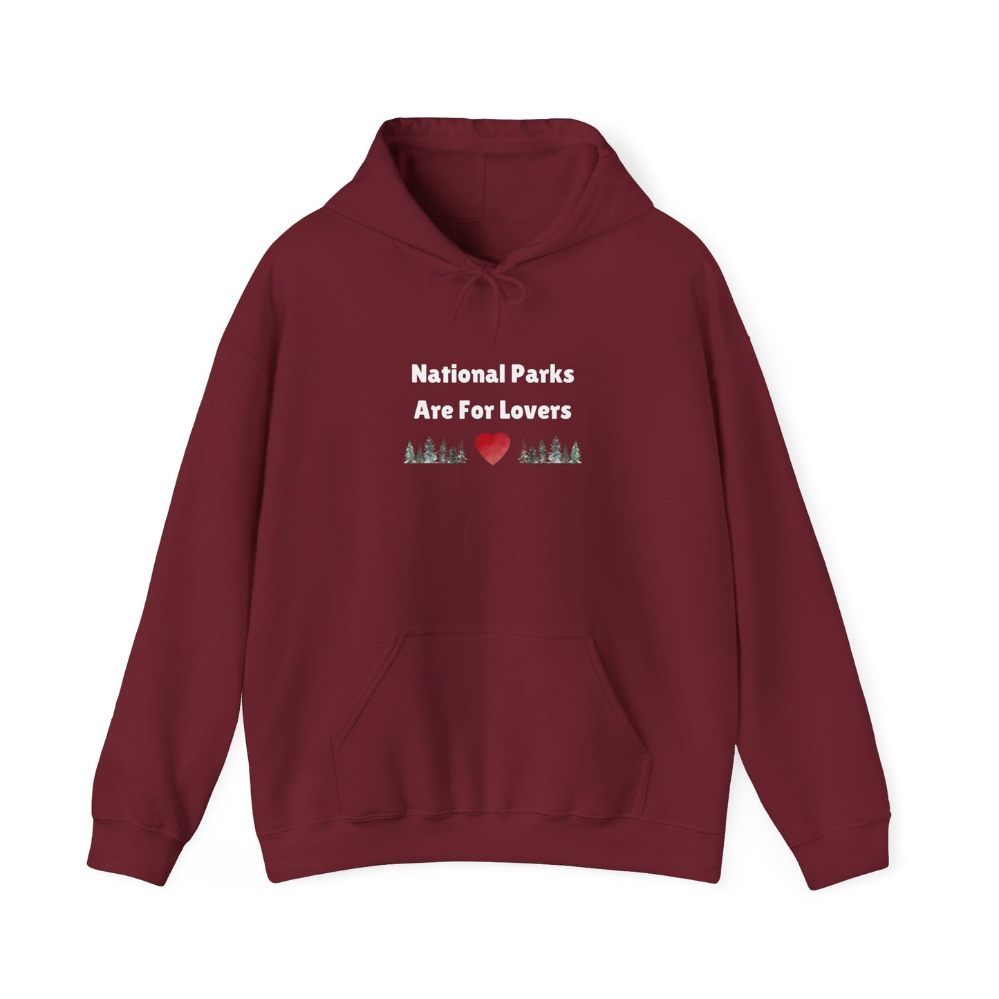 National Parks Hoodie (White Font)