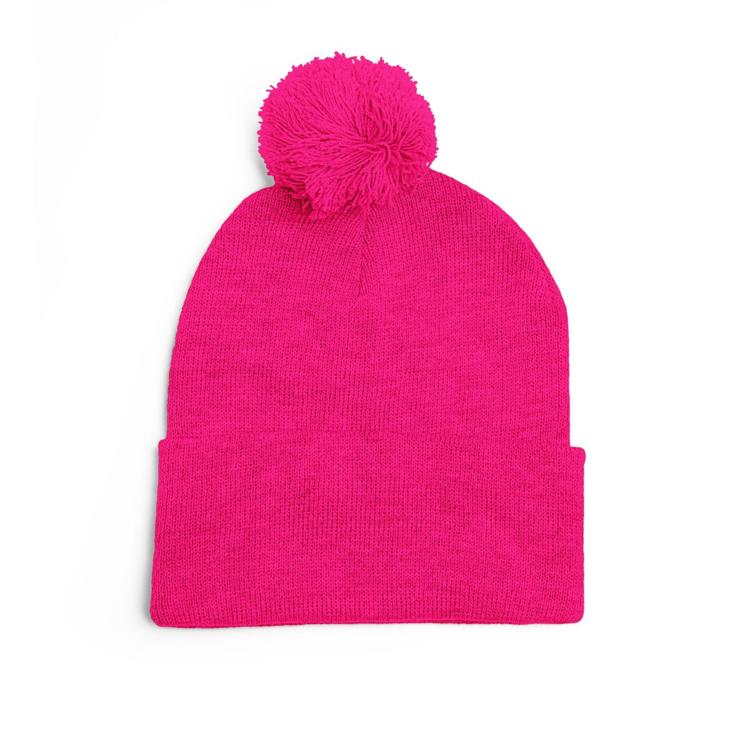 Pom-Pom Knit Beanie
