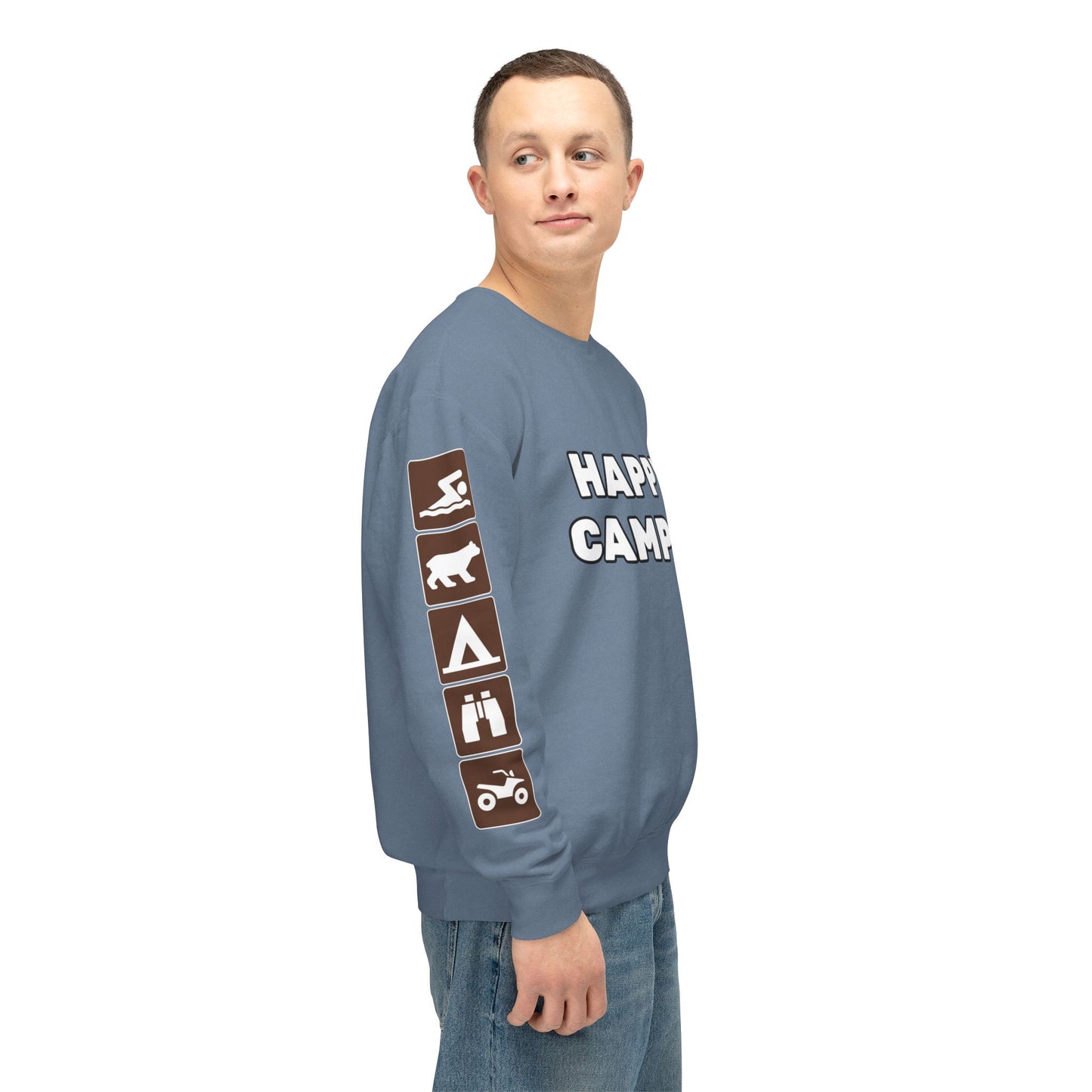 Happy Camper Long Sleeve Shirt
