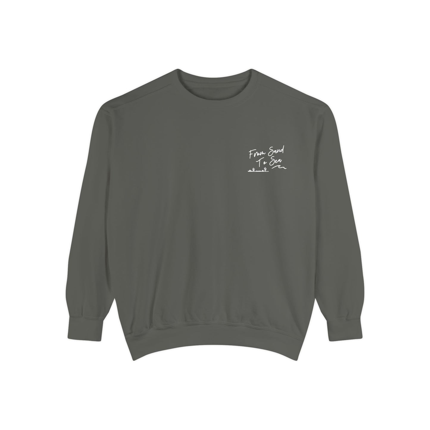 Never Look Back Crew Neck Sweatshirt