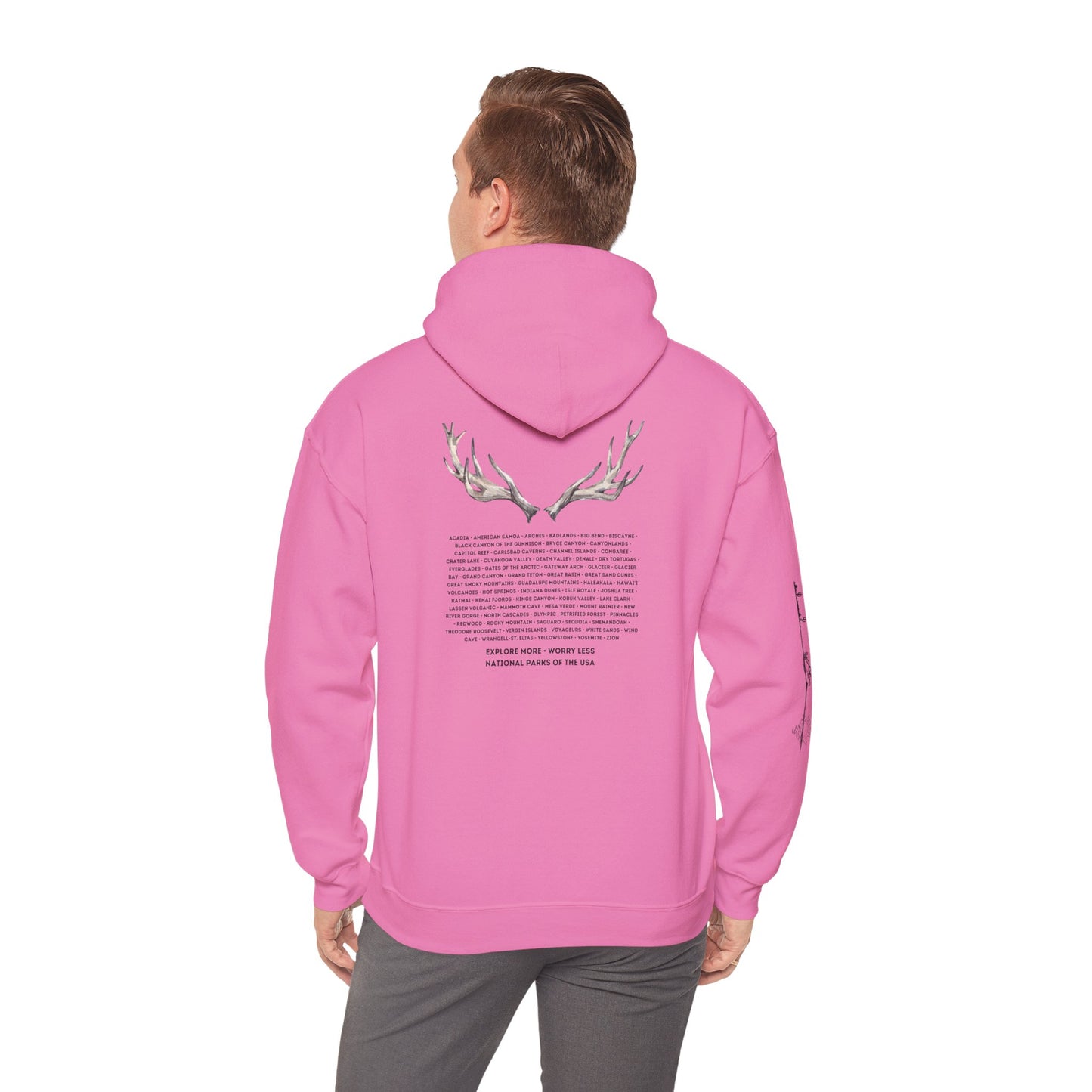 National Parks Hoodie (Black Font)