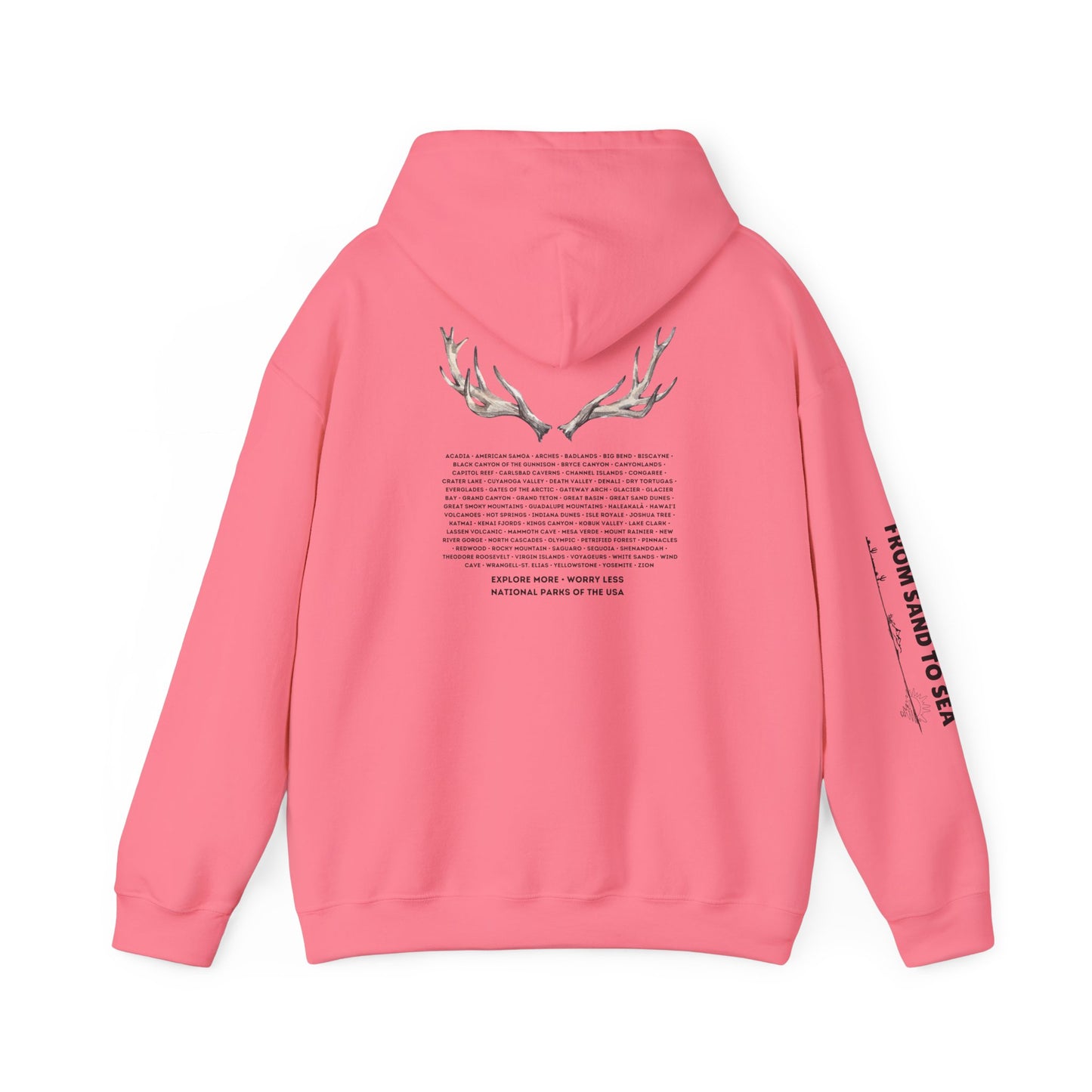 National Parks Hoodie (Black Font)