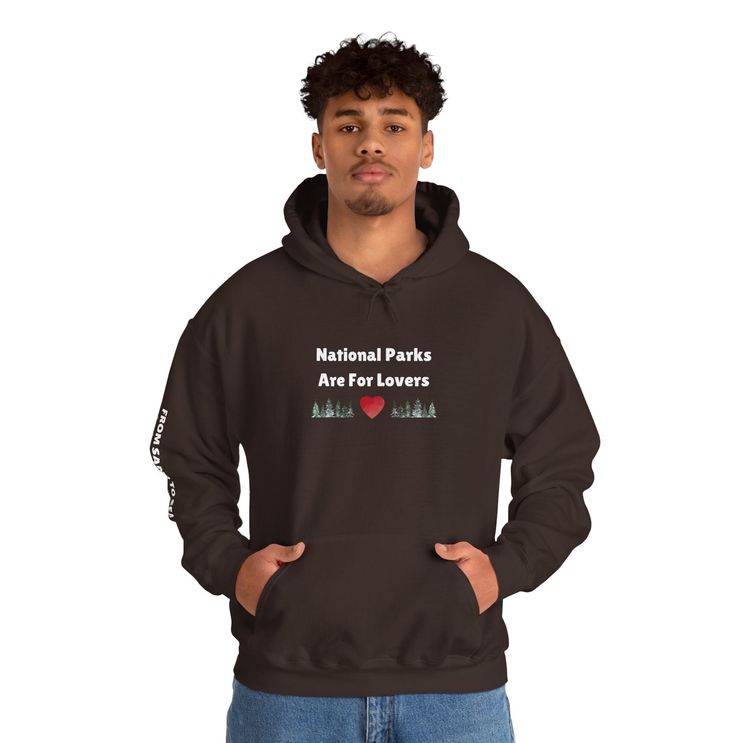 National Parks Hoodie (White Font)