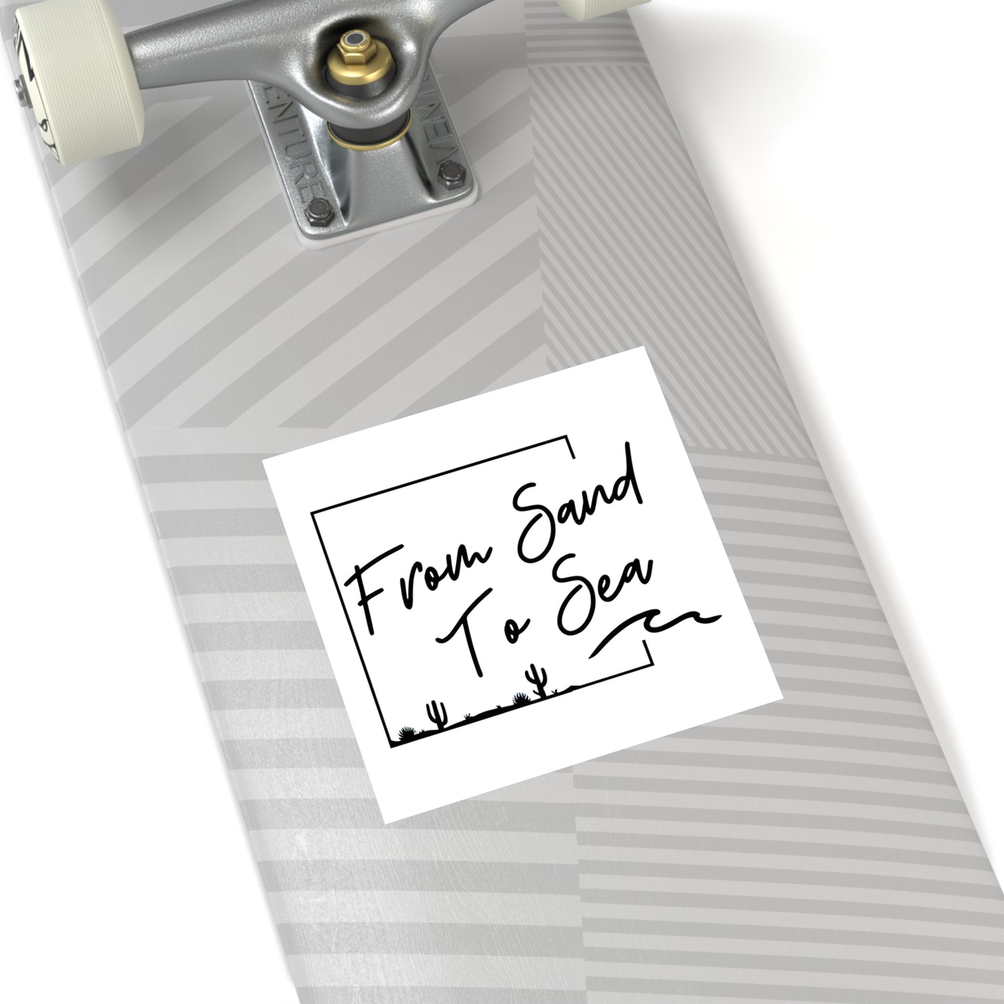 From Sand To Sea Logo Sticker