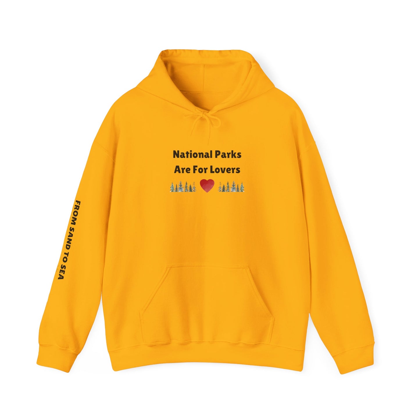 National Parks Hoodie (Black Font)