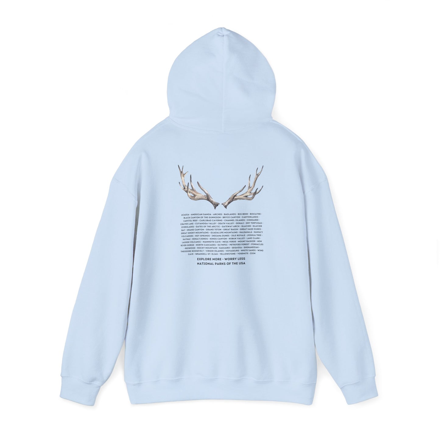 National Parks Hoodie (Black Font)