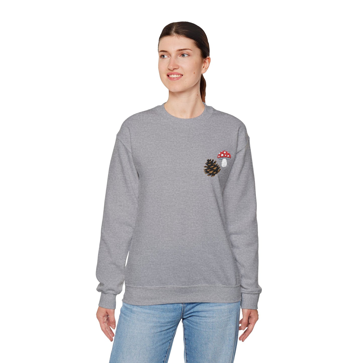 Woodland Friends Embroidered Sweatshirt