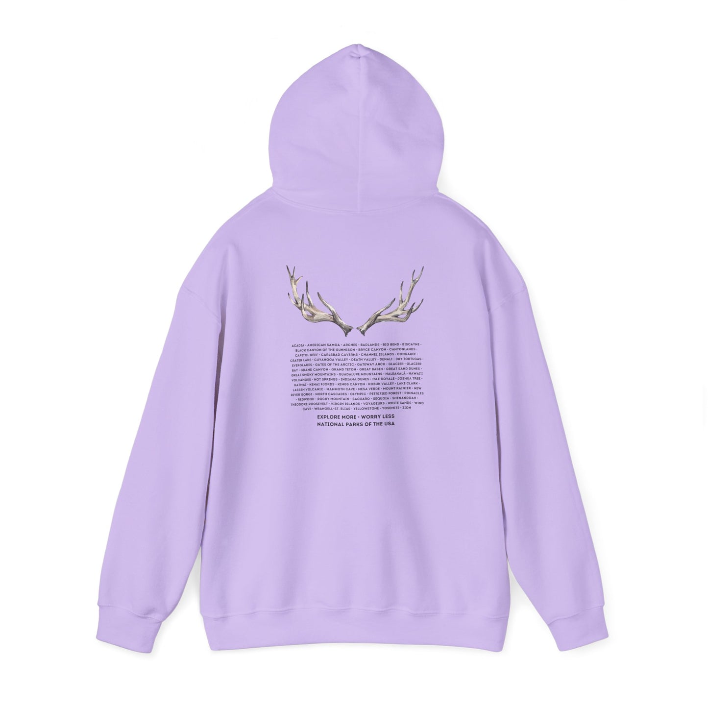 National Parks Hoodie (Black Font)