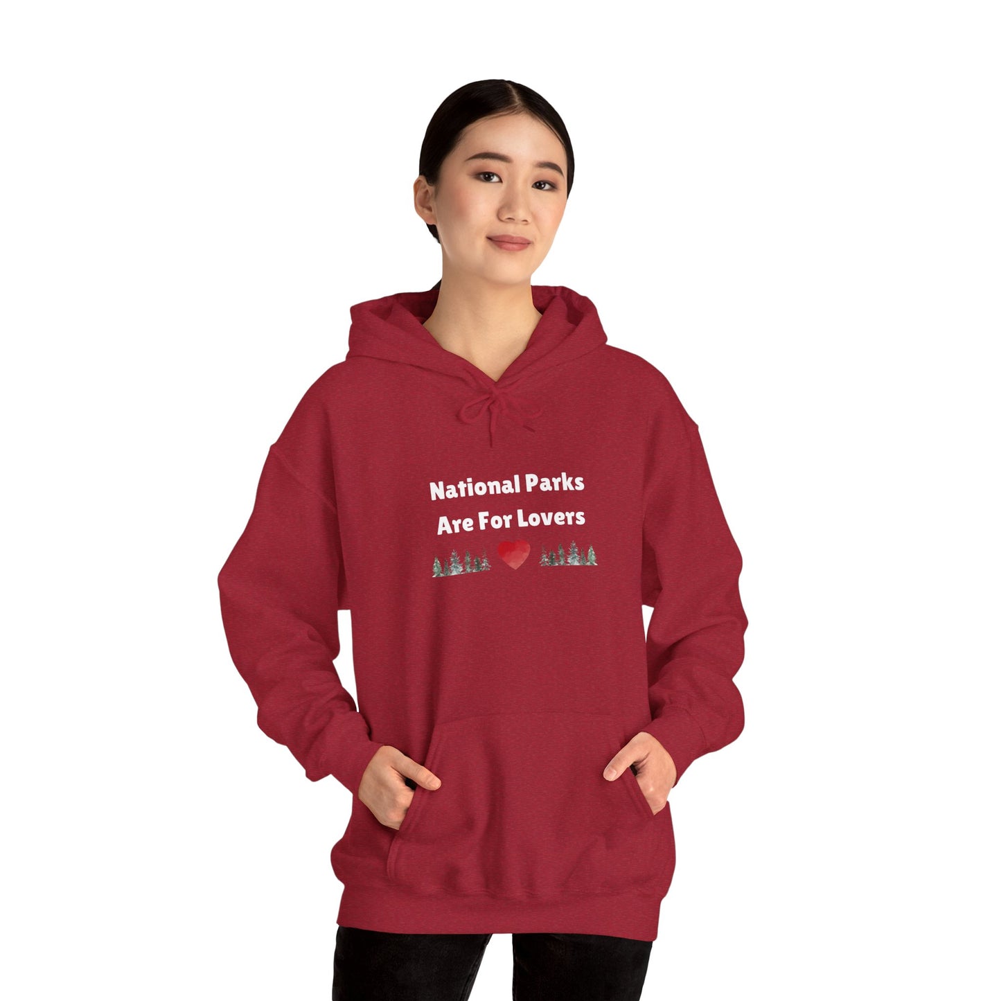 National Parks Hoodie (White Font)