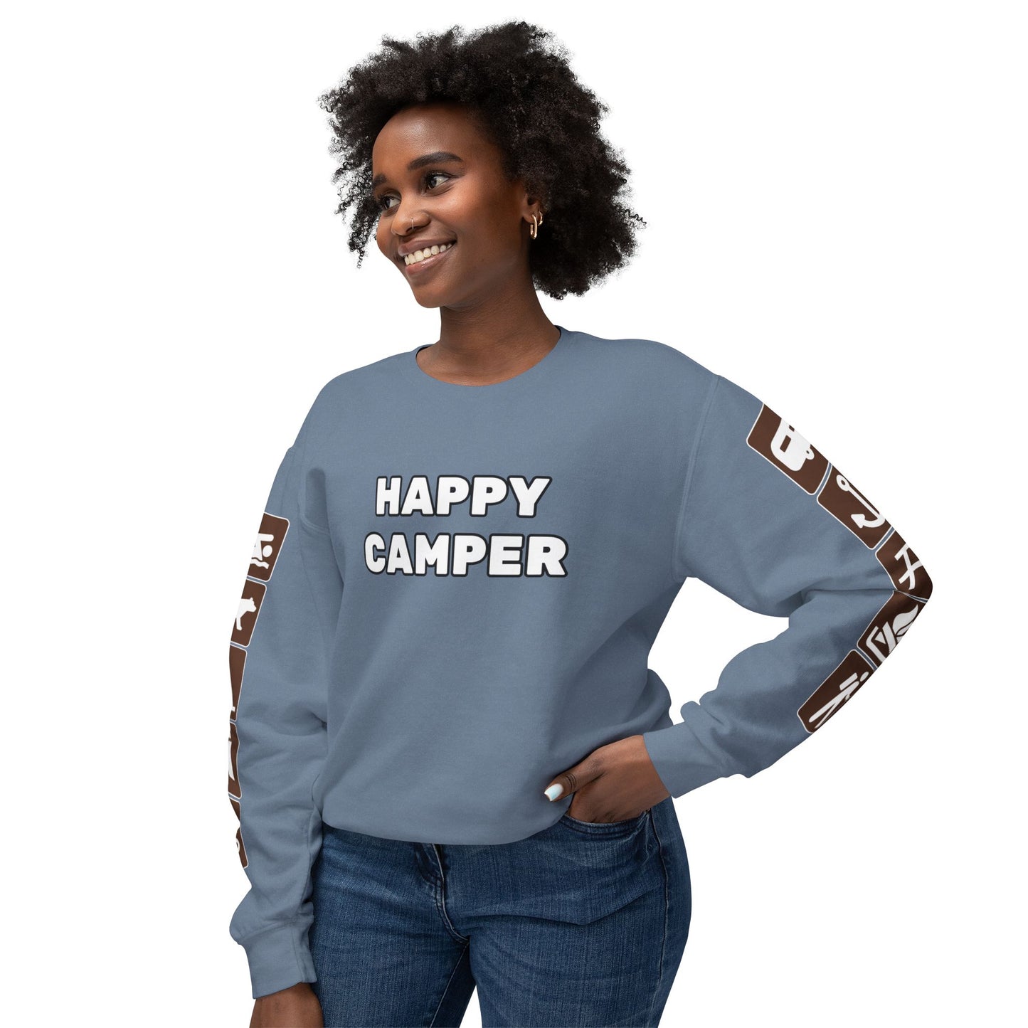Happy Camper Long Sleeve Shirt