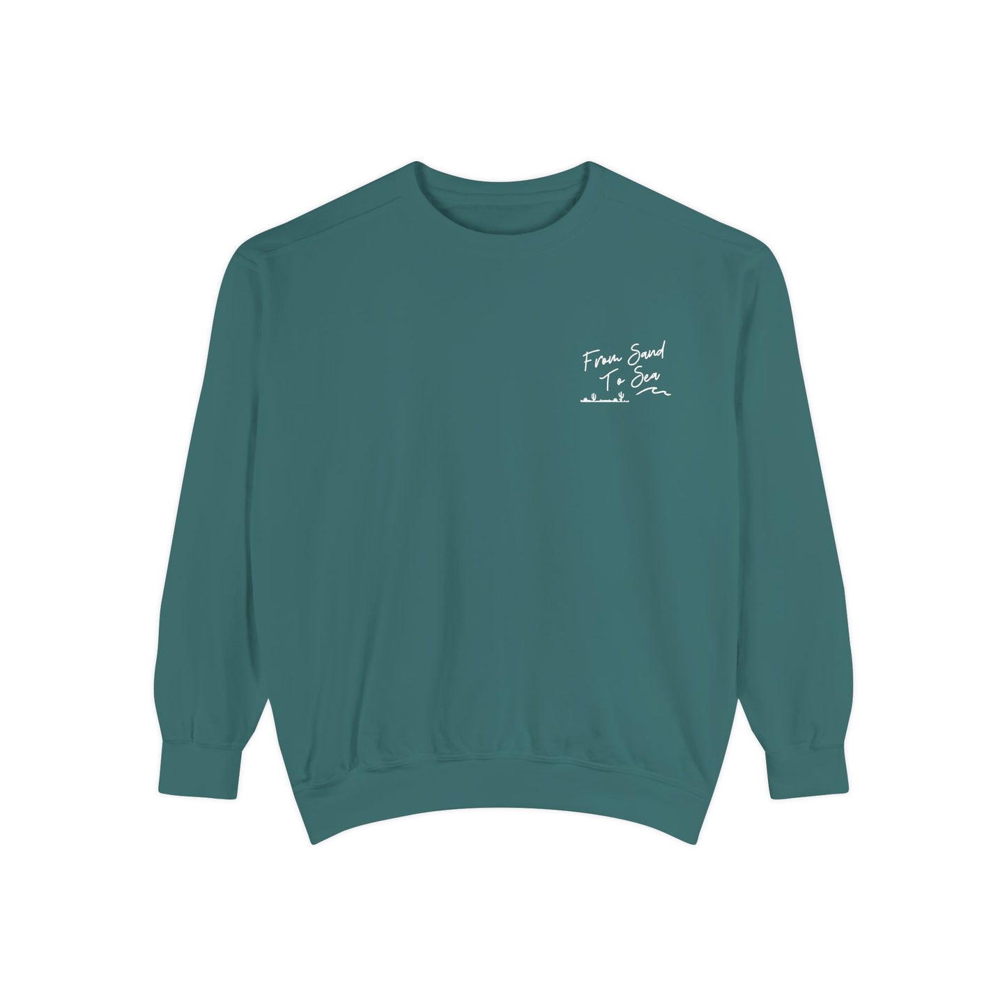 Never Look Back Crew Neck Sweatshirt