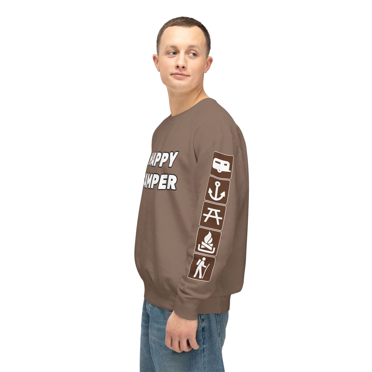Happy Camper Long Sleeve Shirt