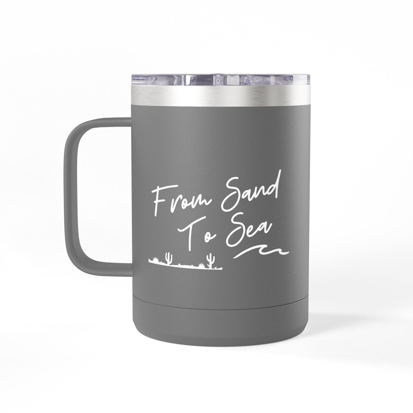 Camp Coffee Mug Tumbler - 15oz
