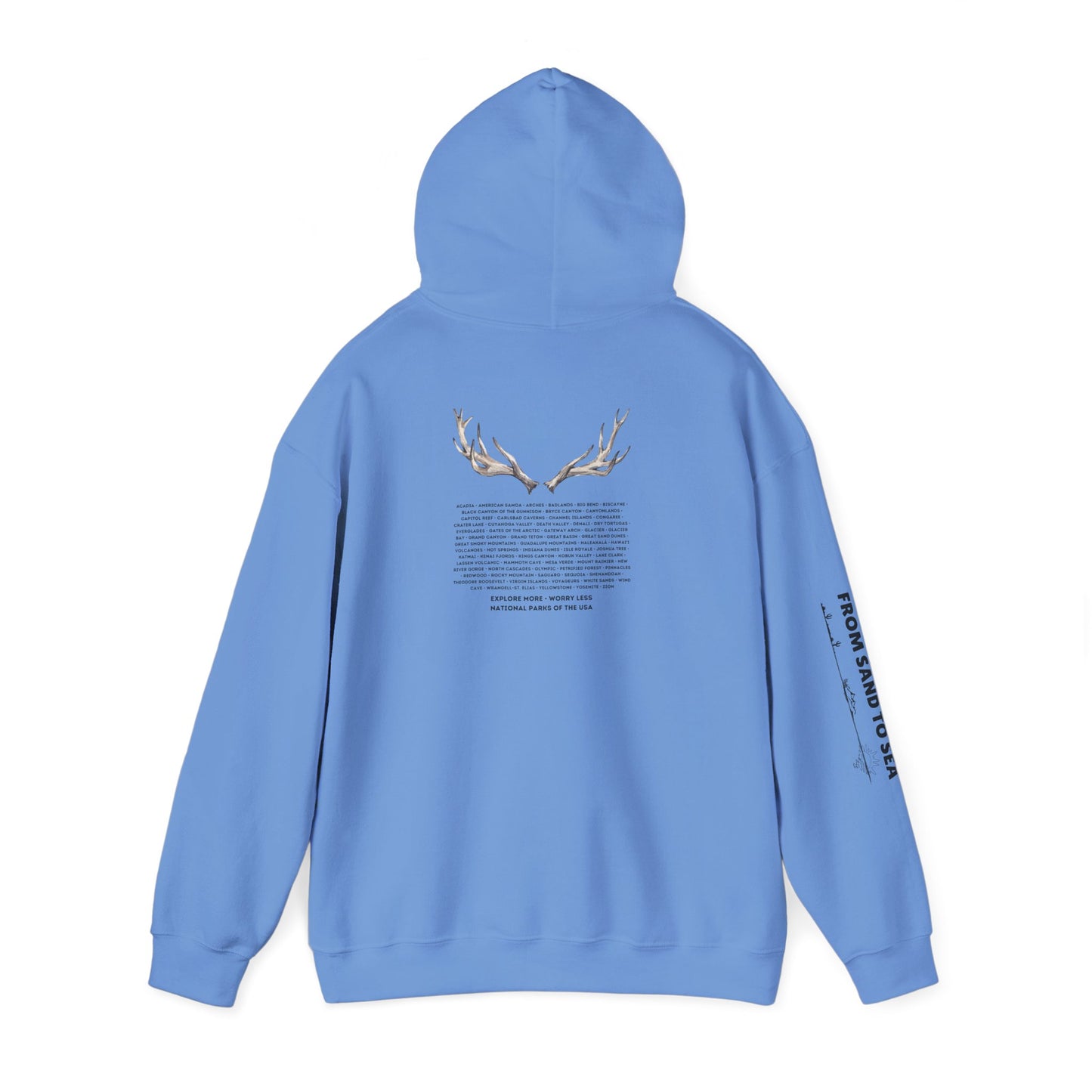 National Parks Hoodie (Black Font)