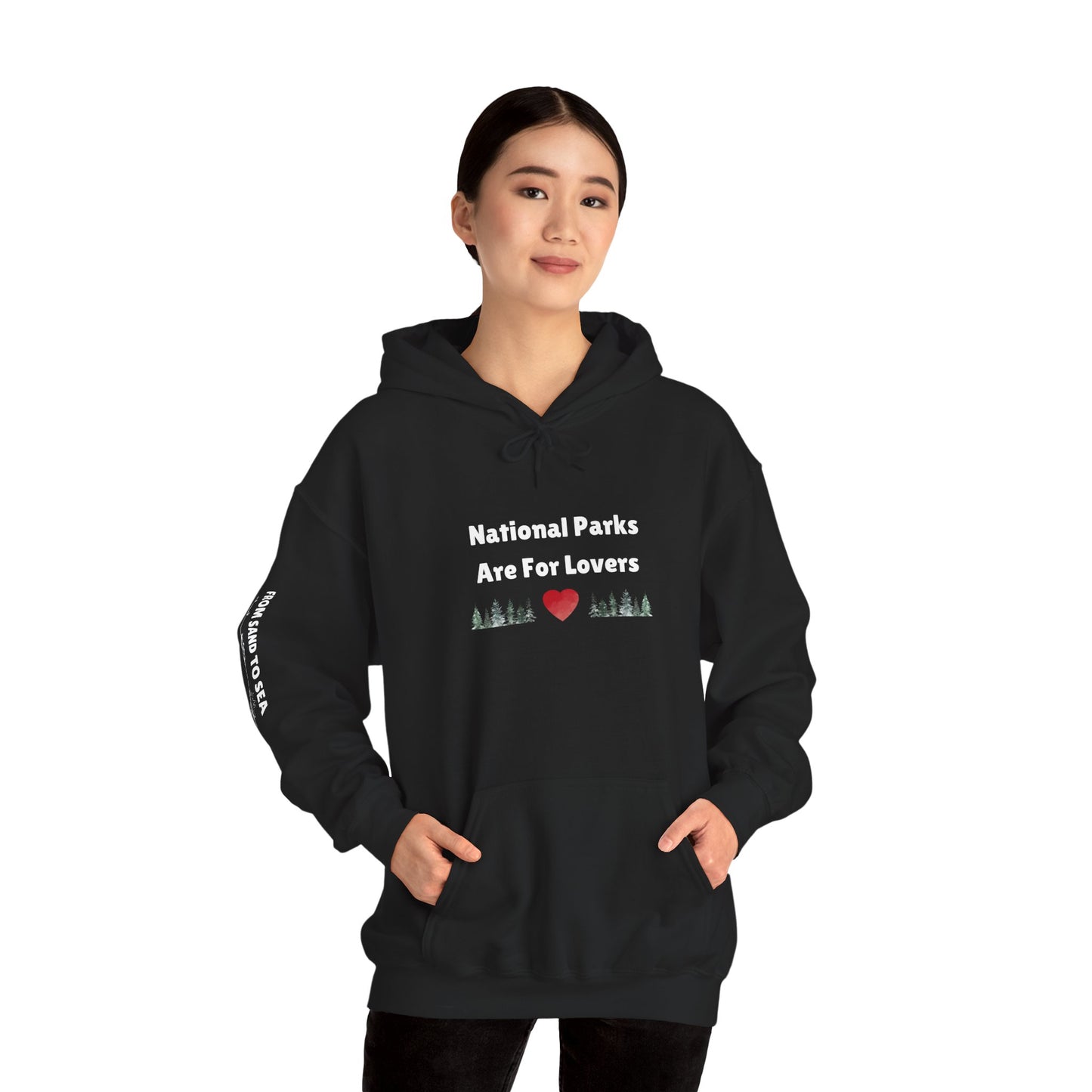 National Parks Hoodie (White Font)