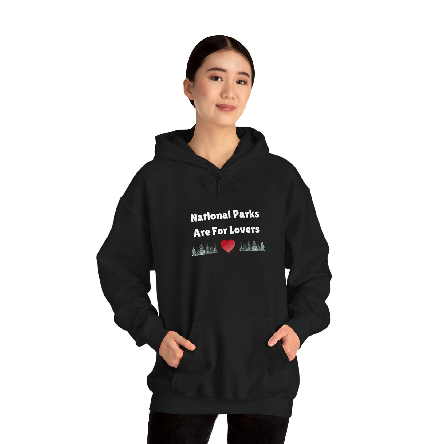 National Parks Hoodie (White Font)