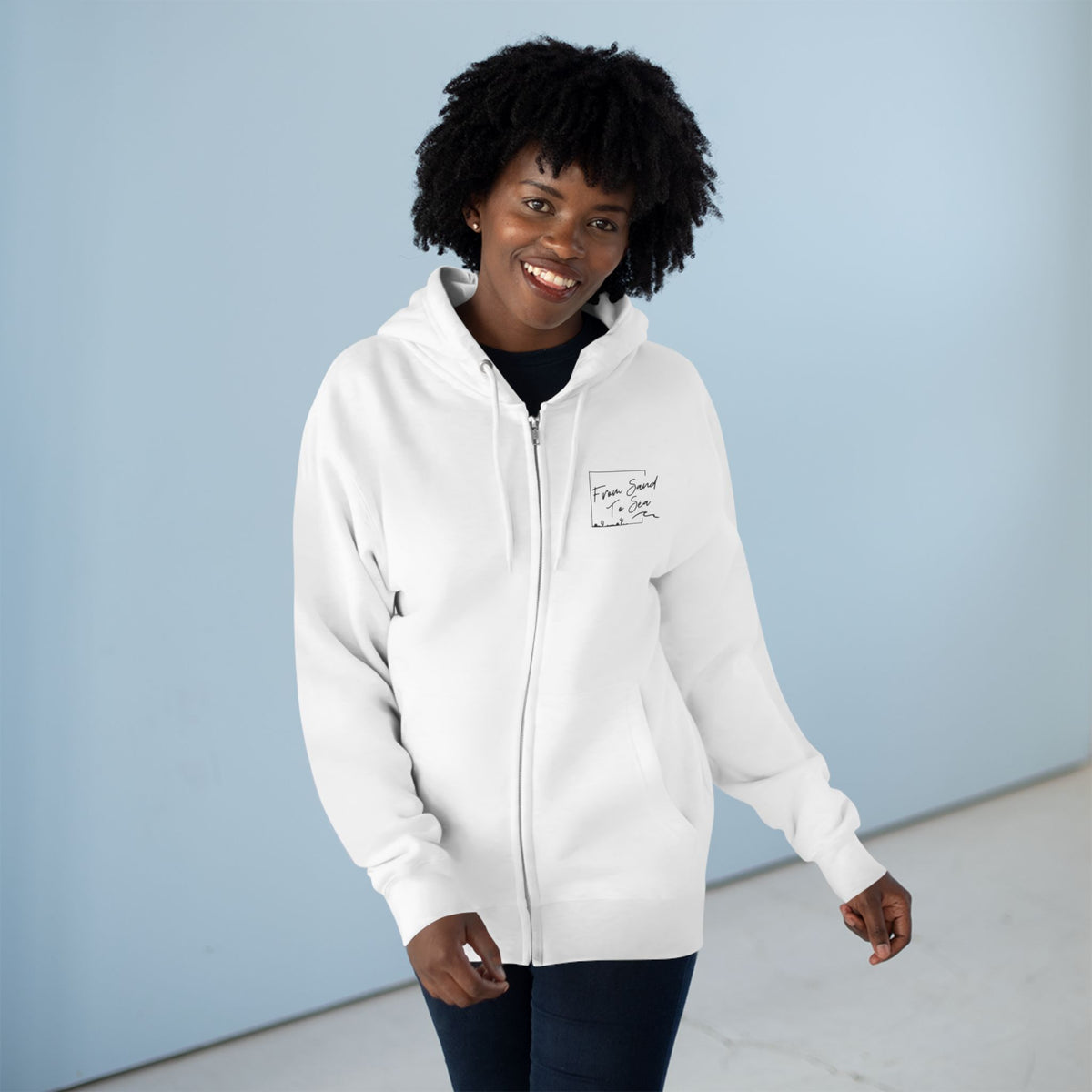Sunset Club Zip Up Hoodie