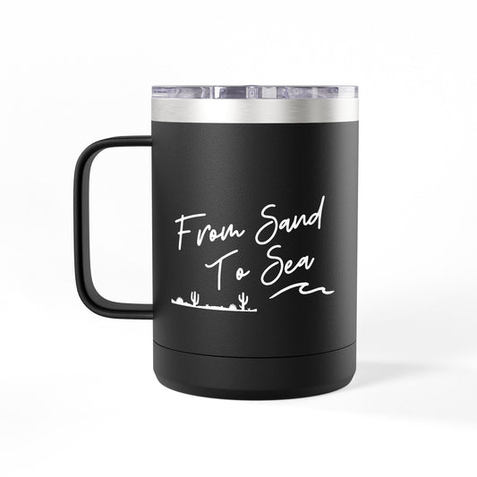 Camp Coffee Mug Tumbler - 15oz