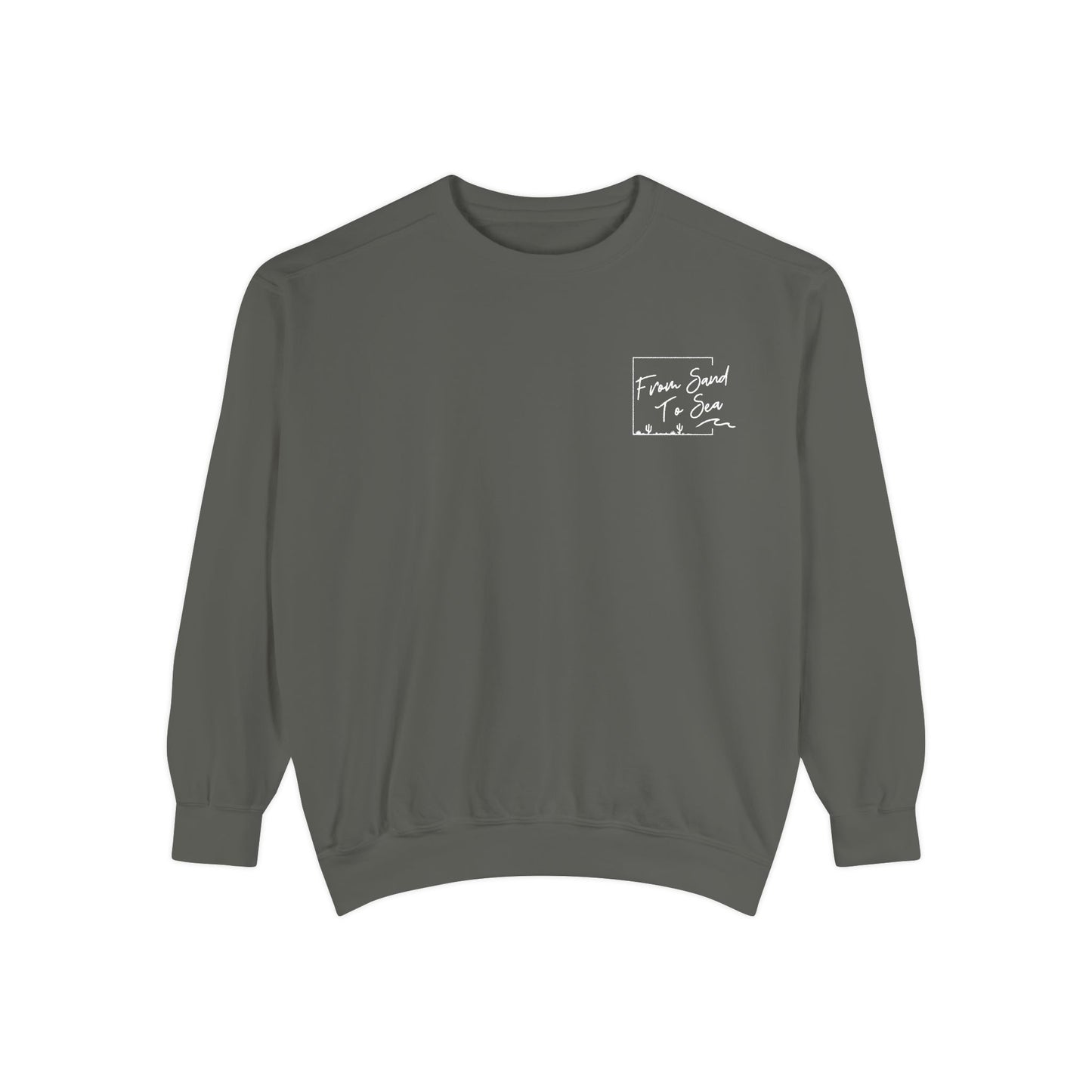 Never Look Back Crew Neck Sweatshirt