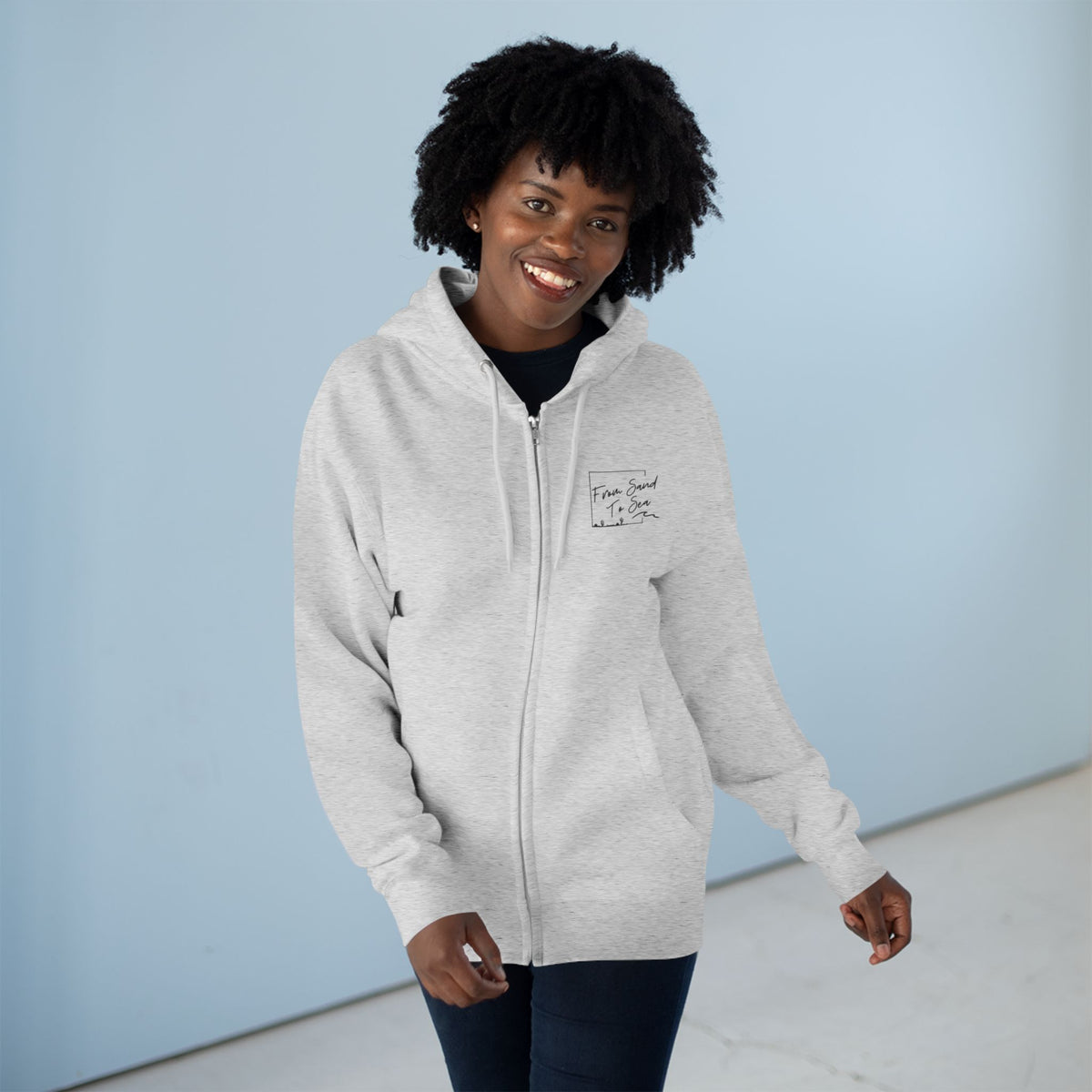 Sunset Club Zip Up Hoodie