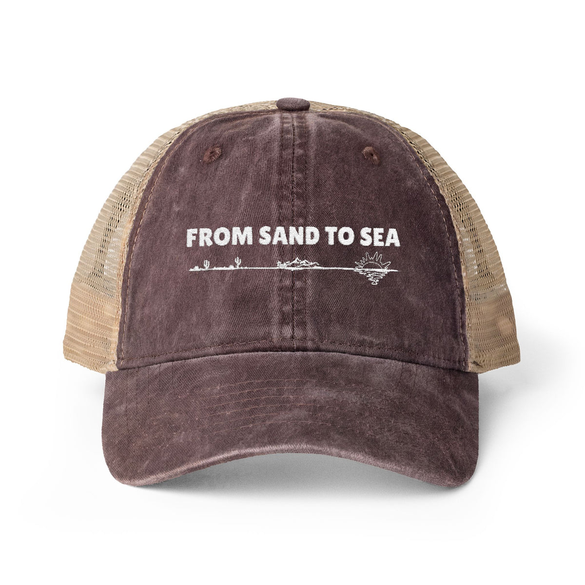 From Sand To Sea Ponytail Hat
