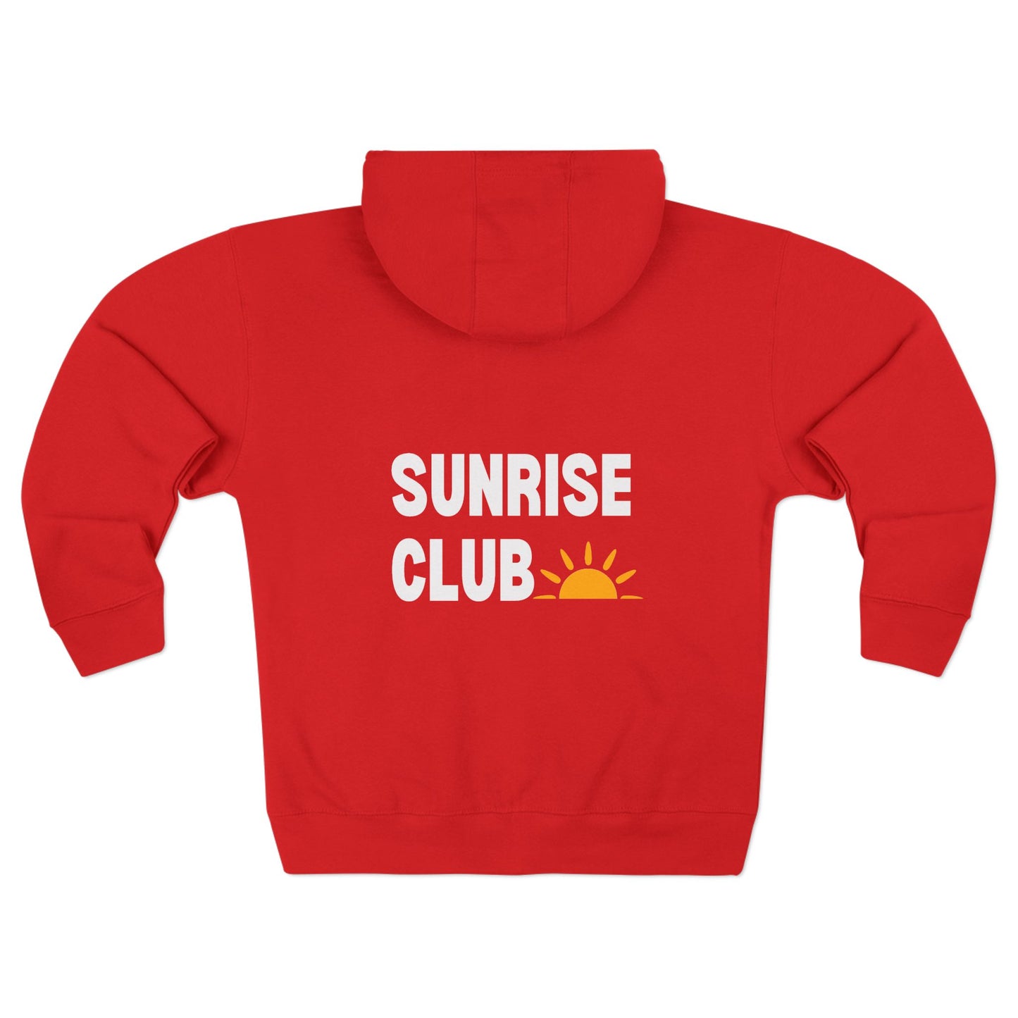 Sunrise Club Zip Up Hoodie