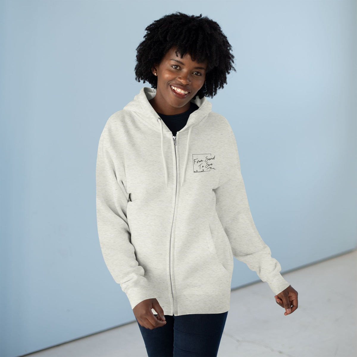 Sunset Club Zip Up Hoodie