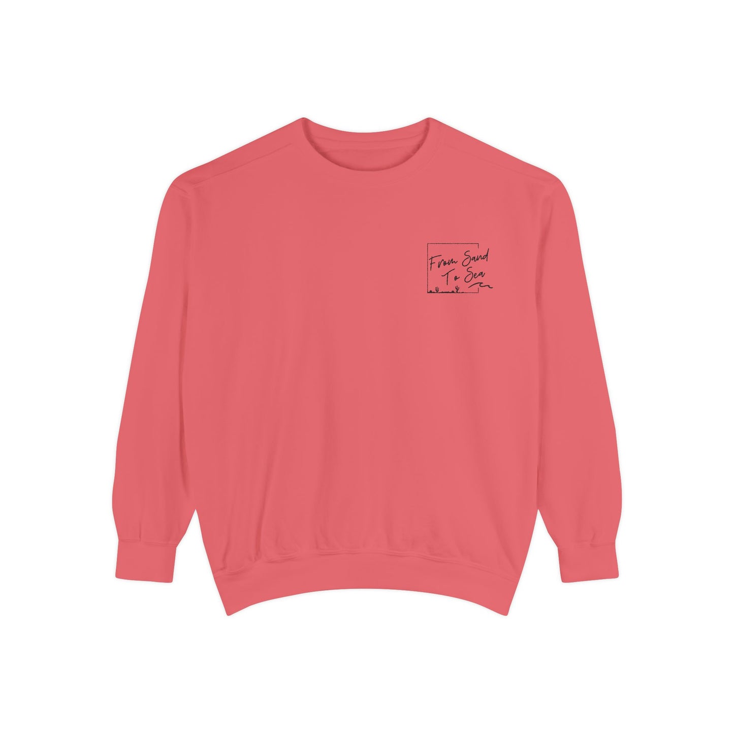 Never Look Back Crew Neck Sweatshirt