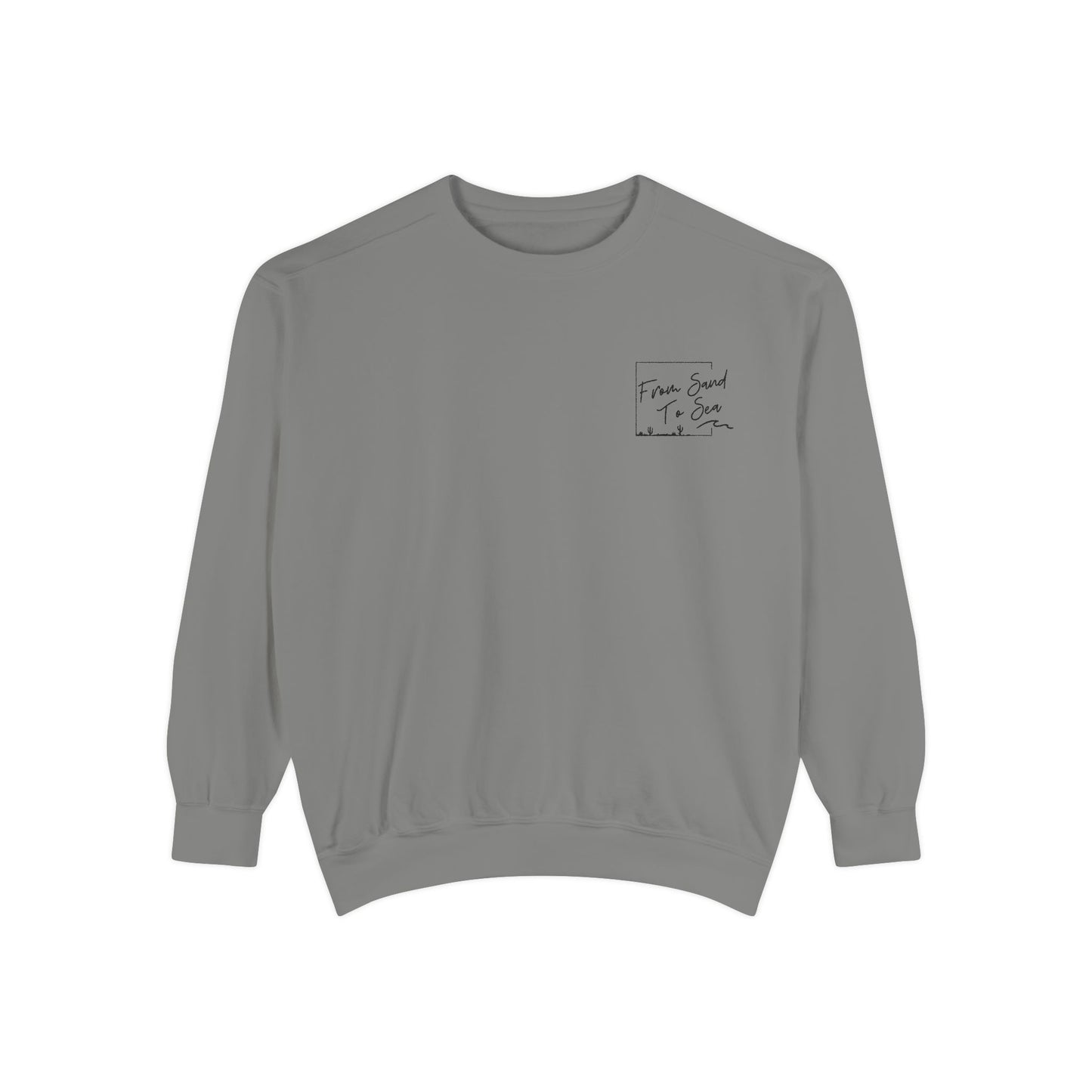 Never Look Back Crew Neck Sweatshirt