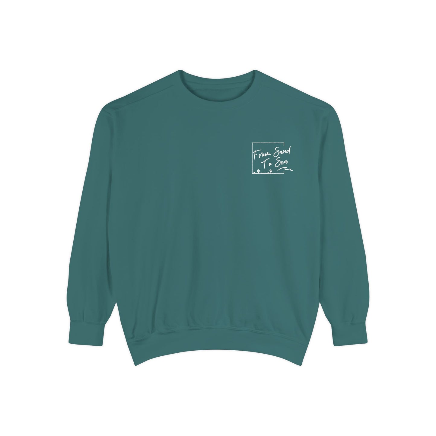Never Look Back Crew Neck Sweatshirt
