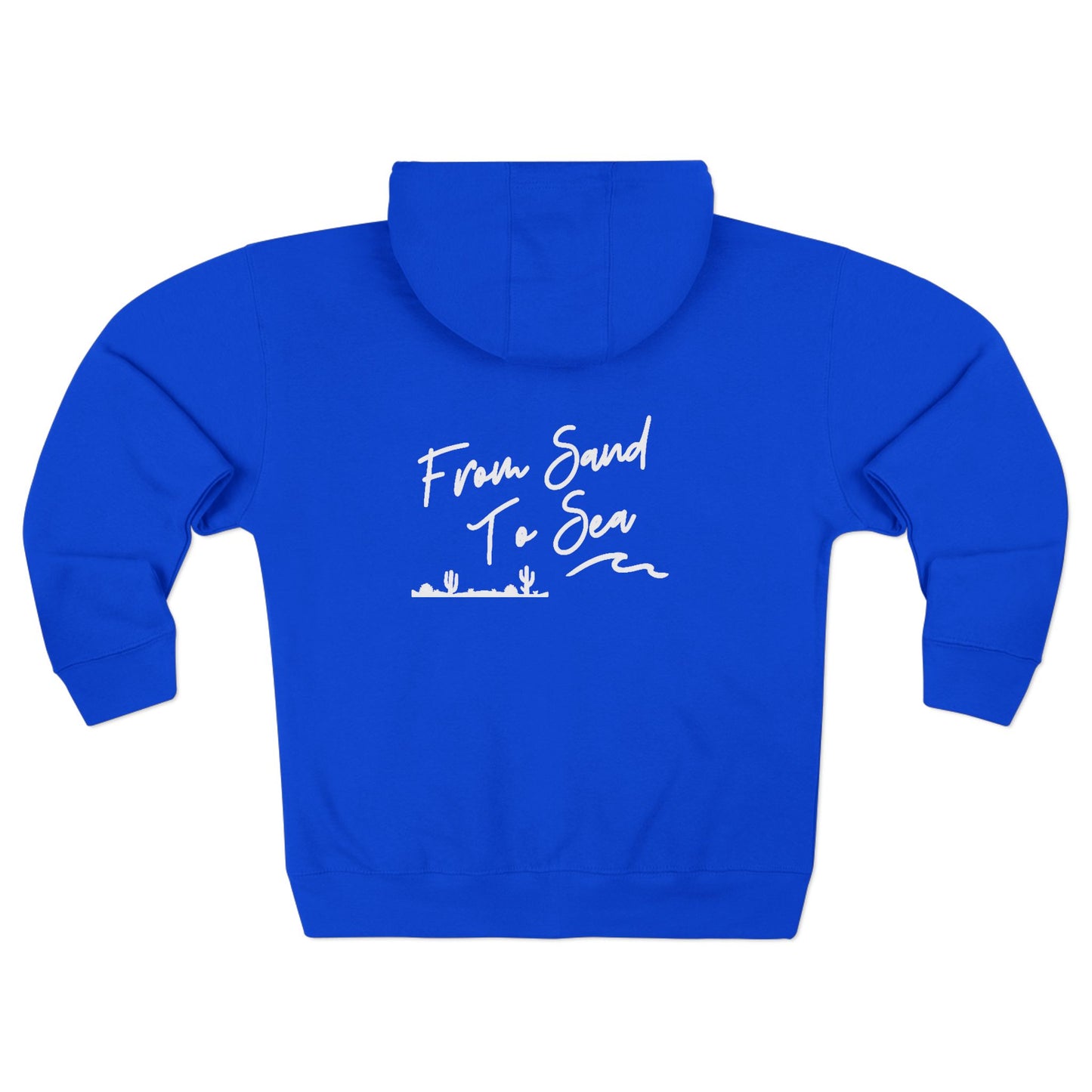 I Exist As I Am Zip Up Sweater