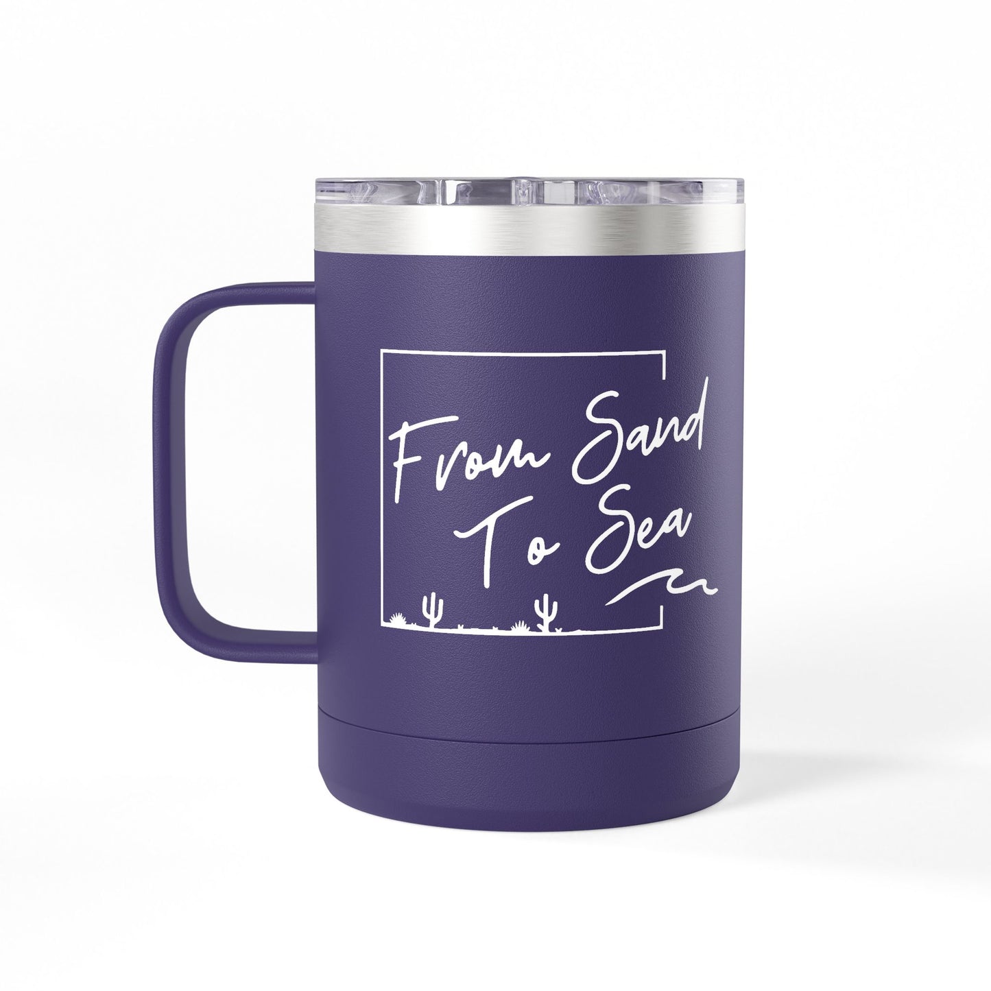 Camp Coffee Mug Tumbler - 15oz