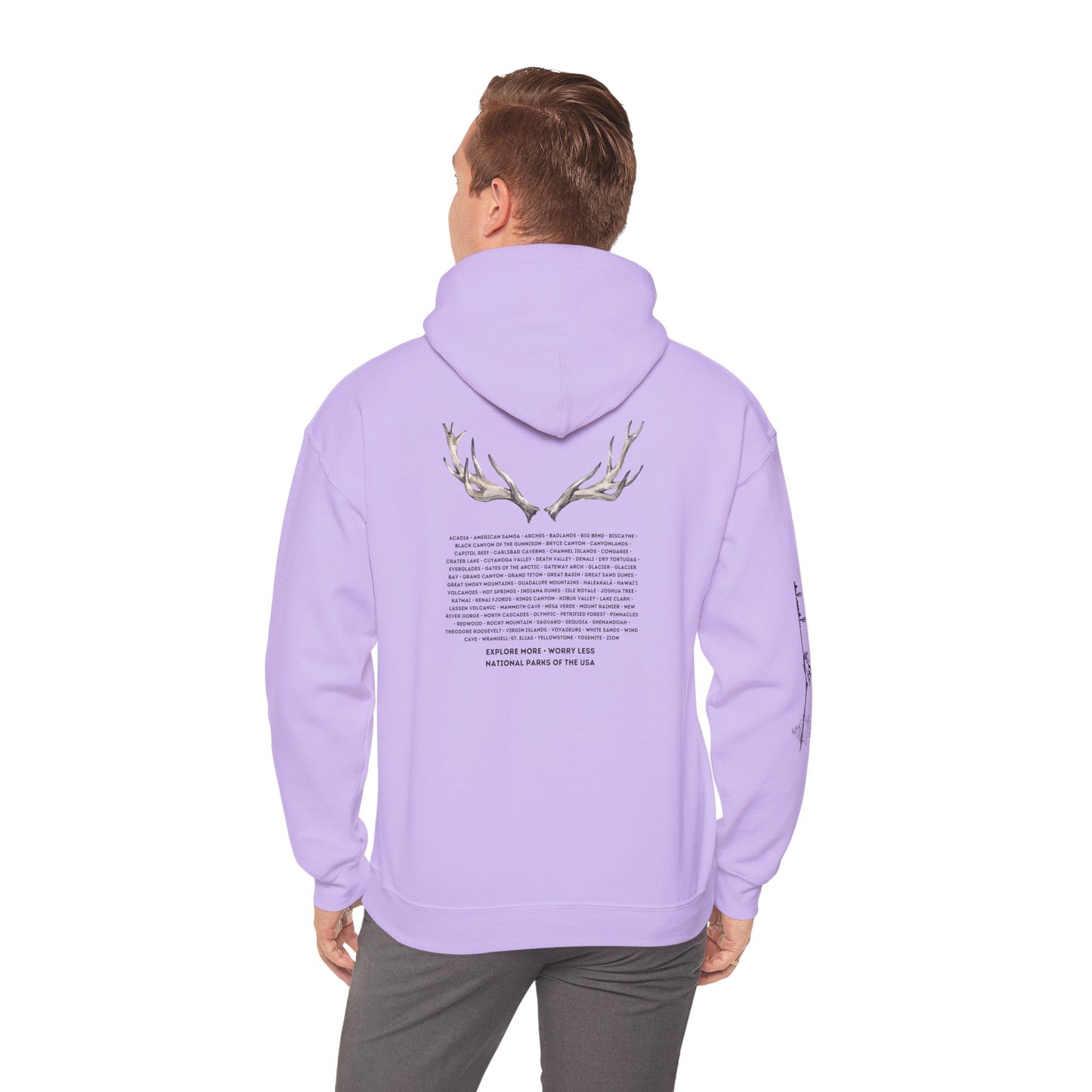 National Parks Hoodie (Black Font)