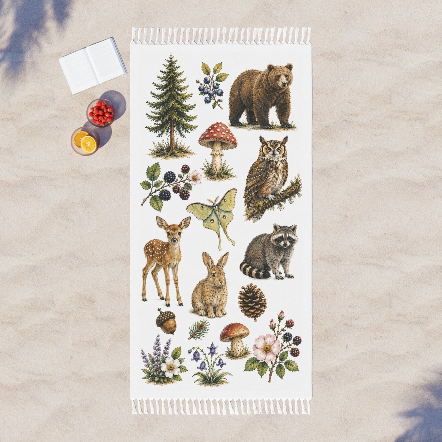 Into The Forest Beach Cloth