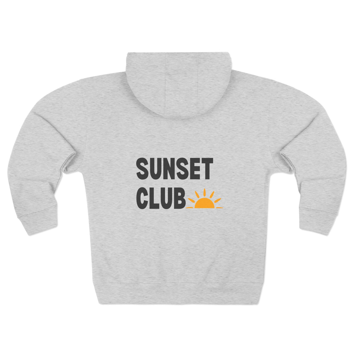 Sunset Club Zip Up Hoodie