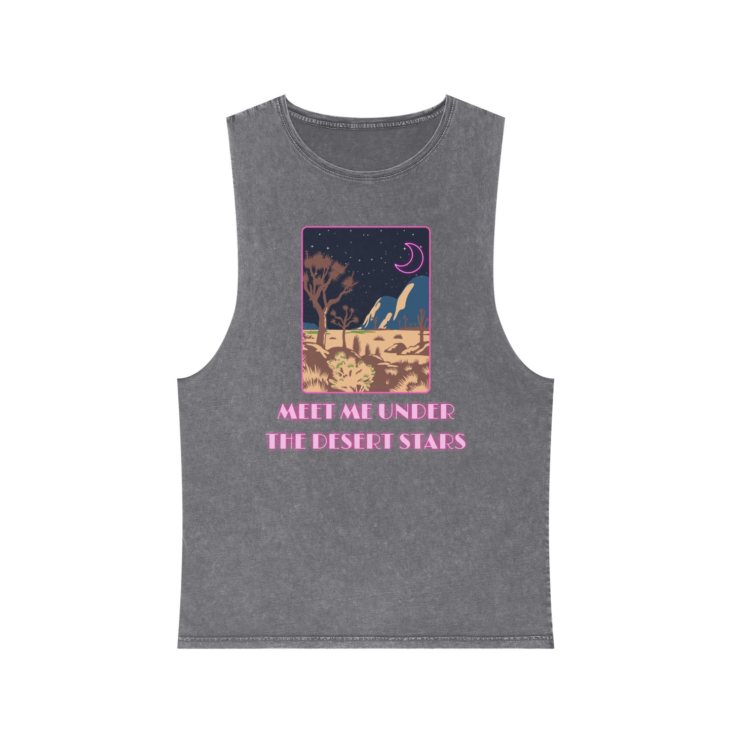 Desert Stars Stonewash Tank Top