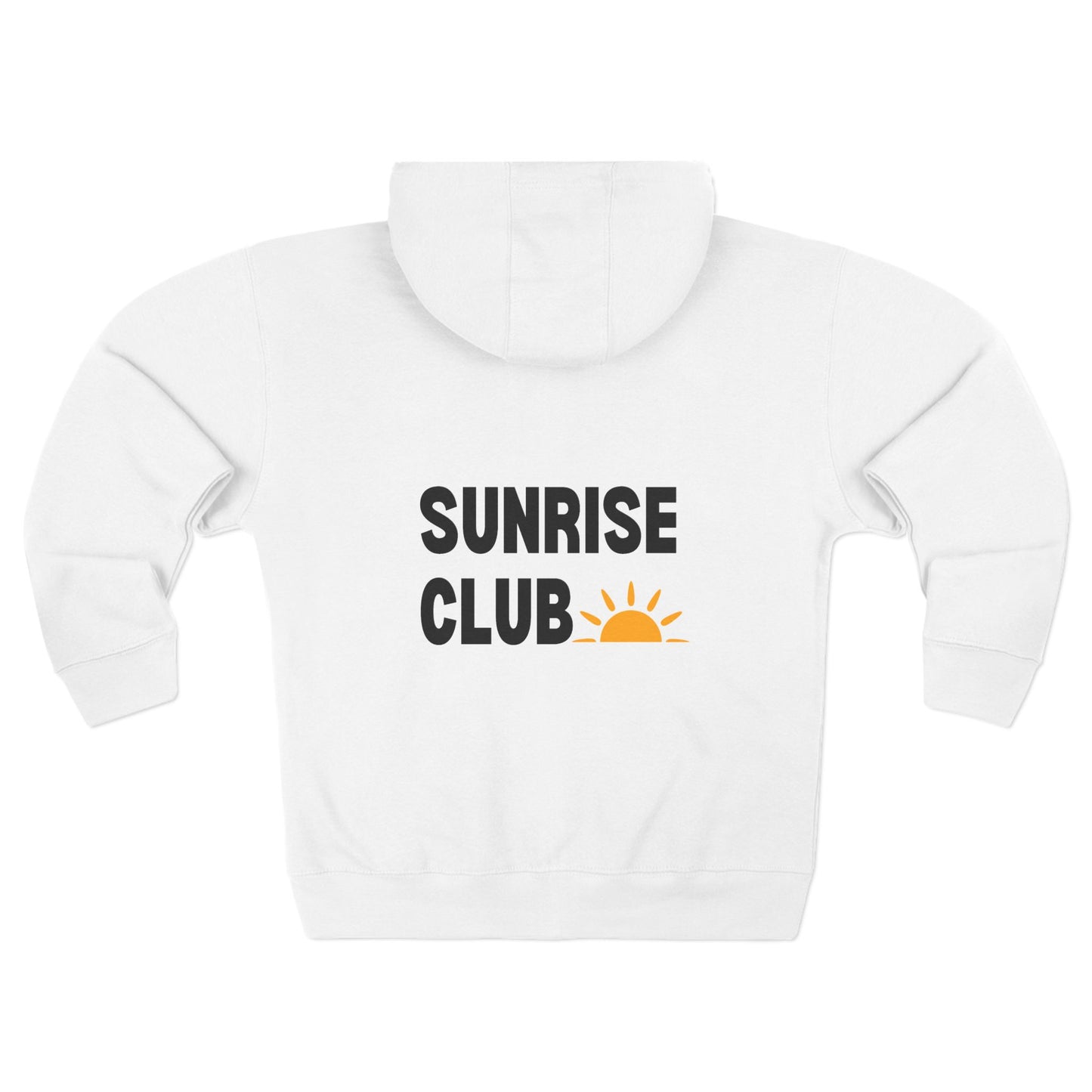 Sunrise Club Zip Up Hoodie