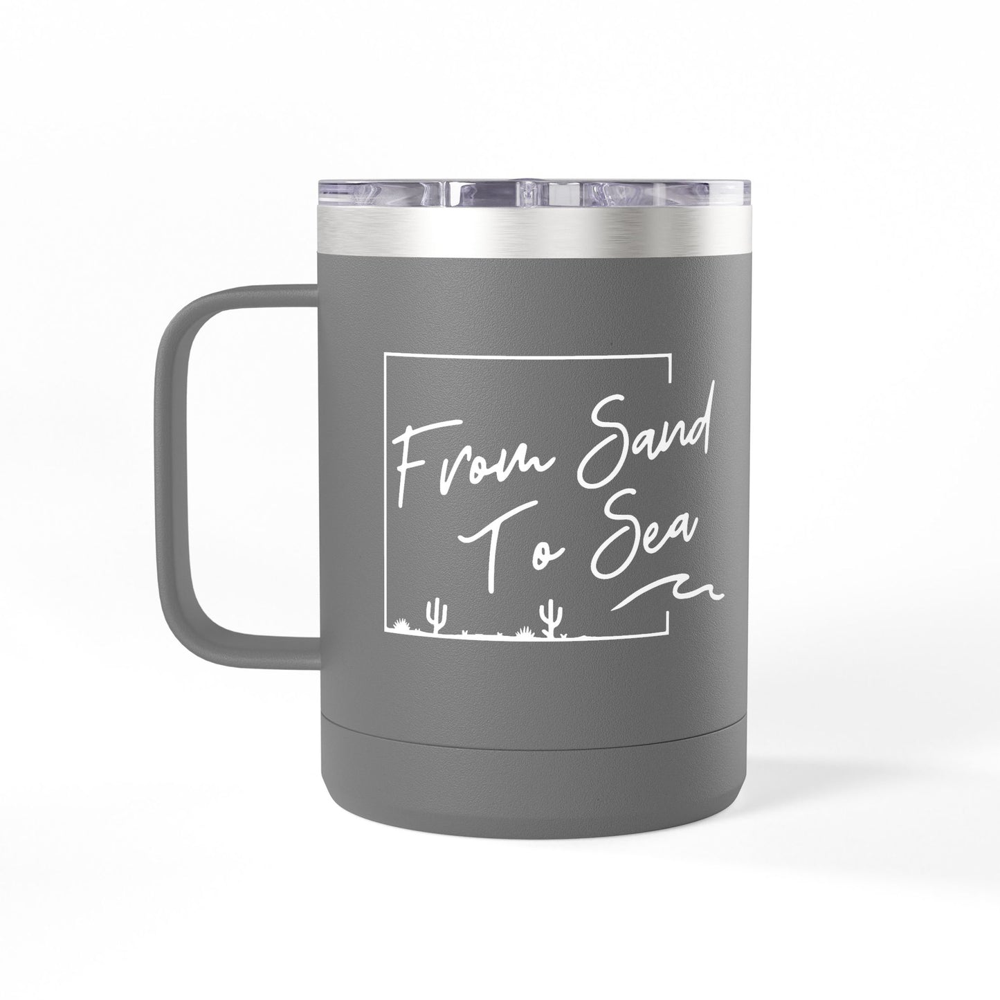 Camp Coffee Mug Tumbler - 15oz