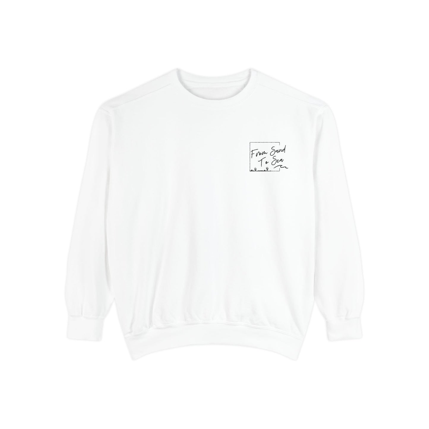 Never Look Back Crew Neck Sweatshirt