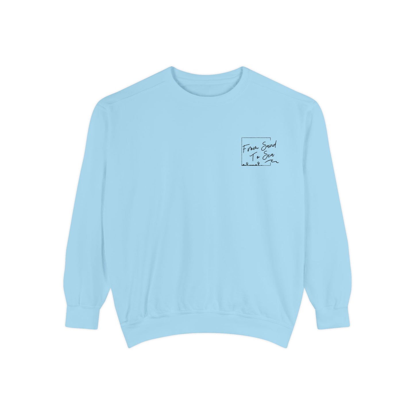 Never Look Back Crew Neck Sweatshirt