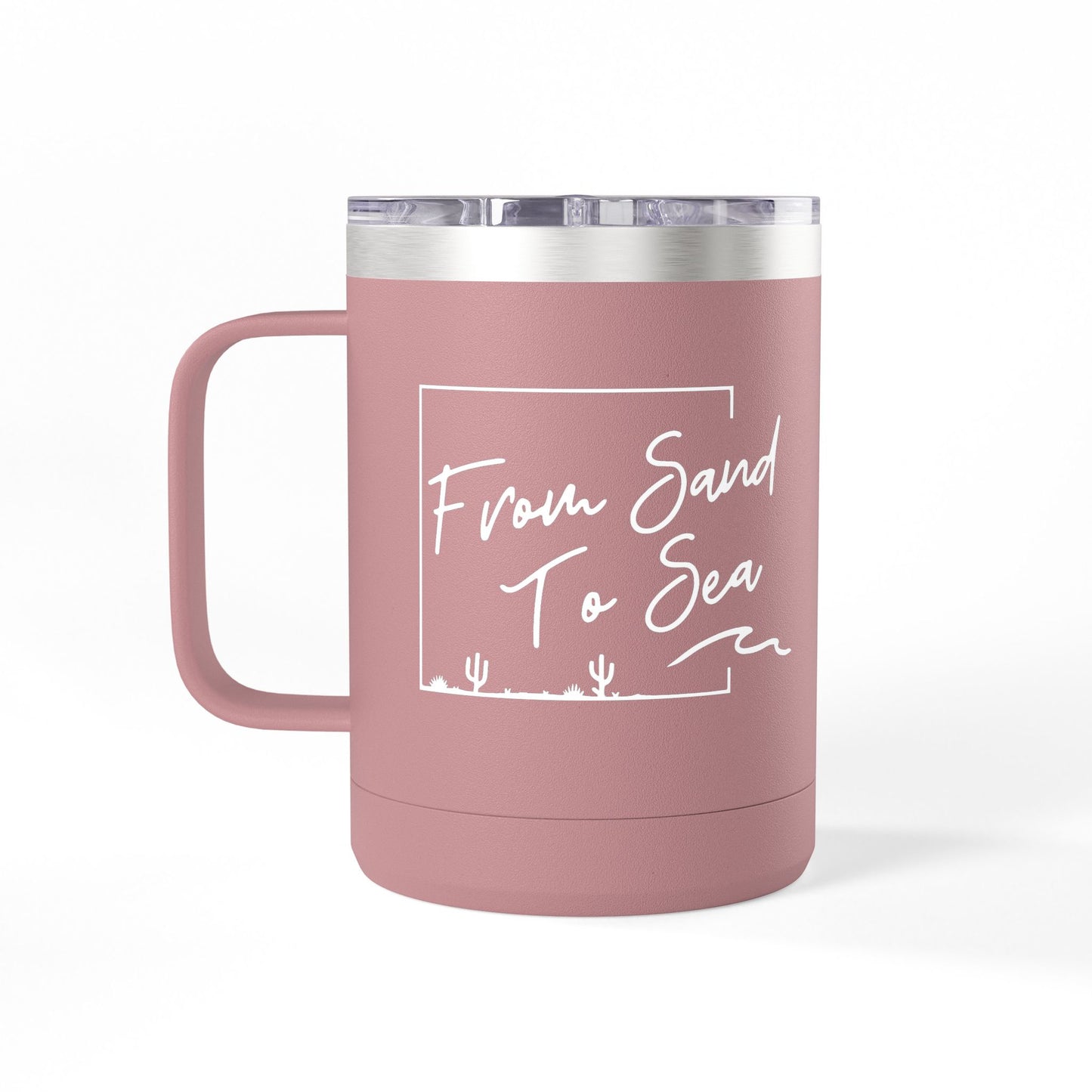 Camp Coffee Mug Tumbler - 15oz