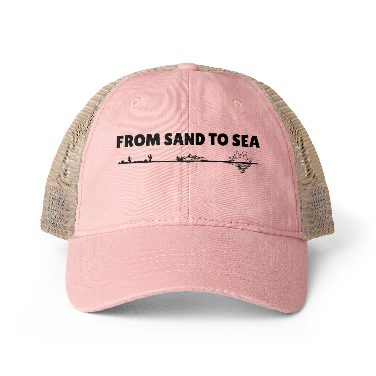 From Sand To Sea Ponytail Cap