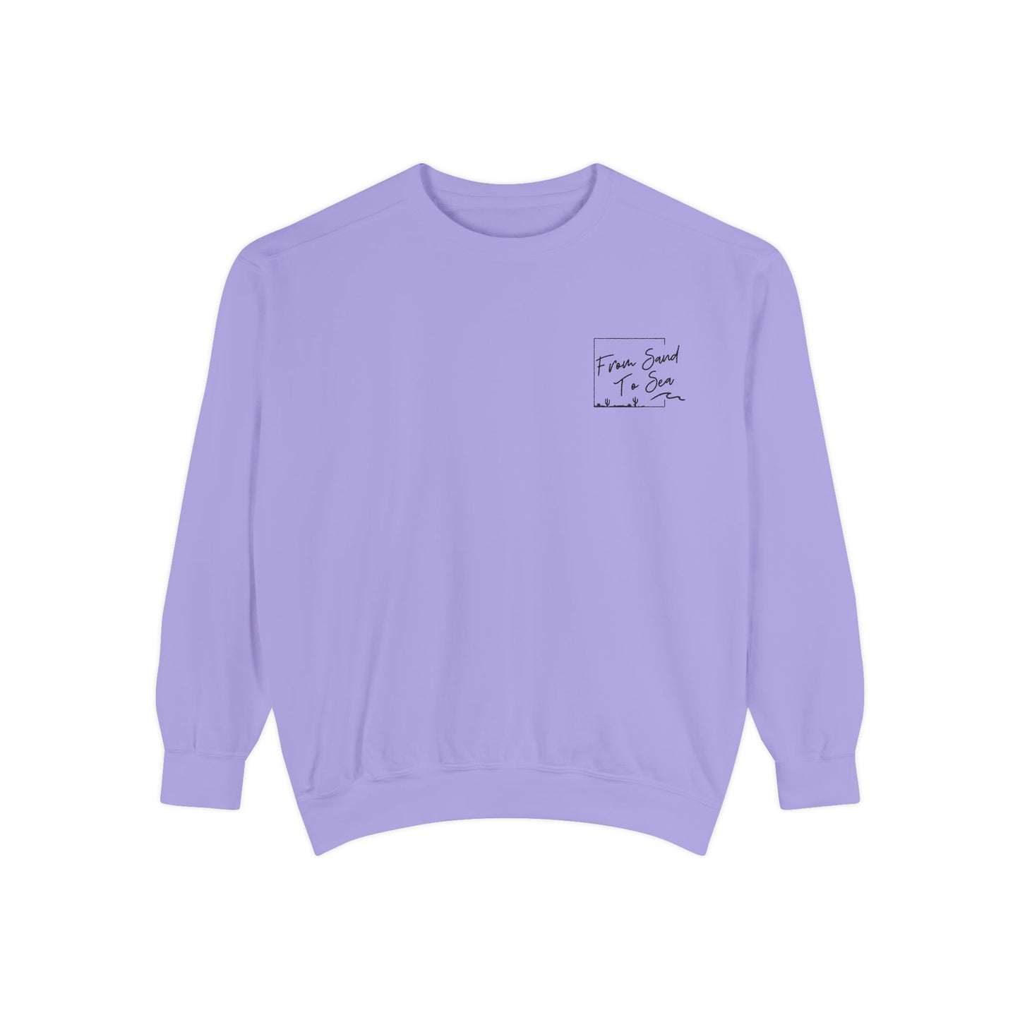 Never Look Back Crew Neck Sweatshirt